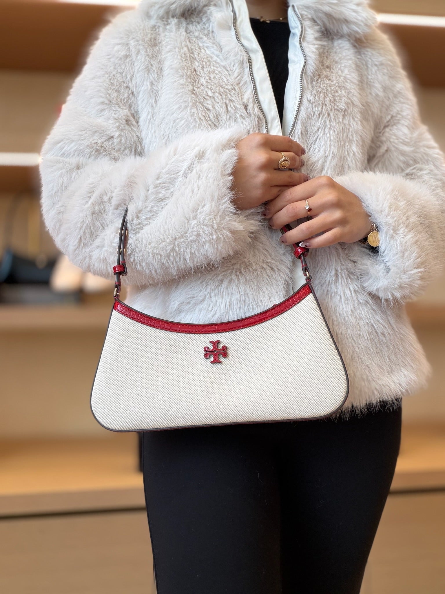 Emerson Canvas Shoulder Bag