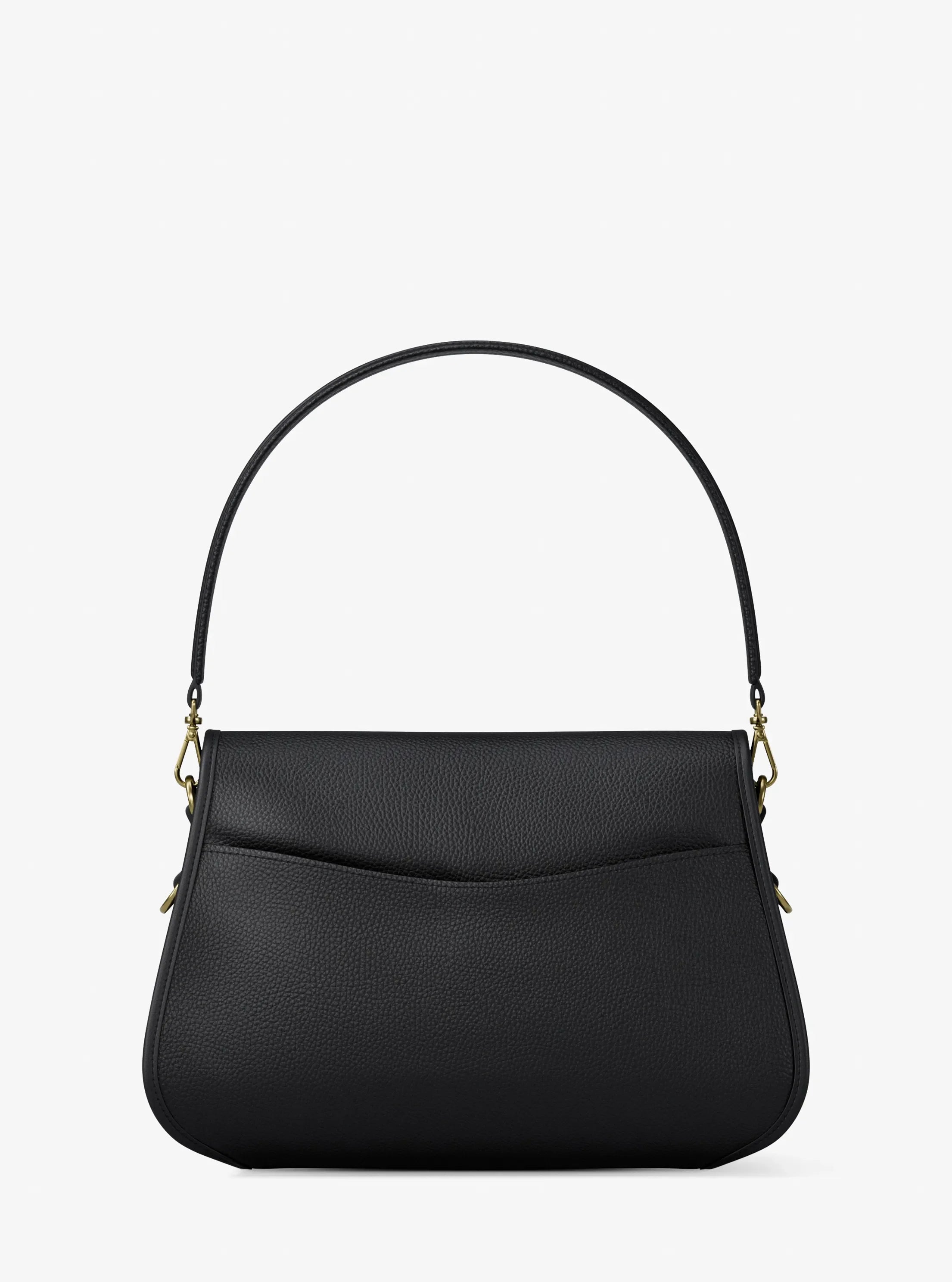 Holmes Medium Pebbled Leather Convertible Messenger Bag