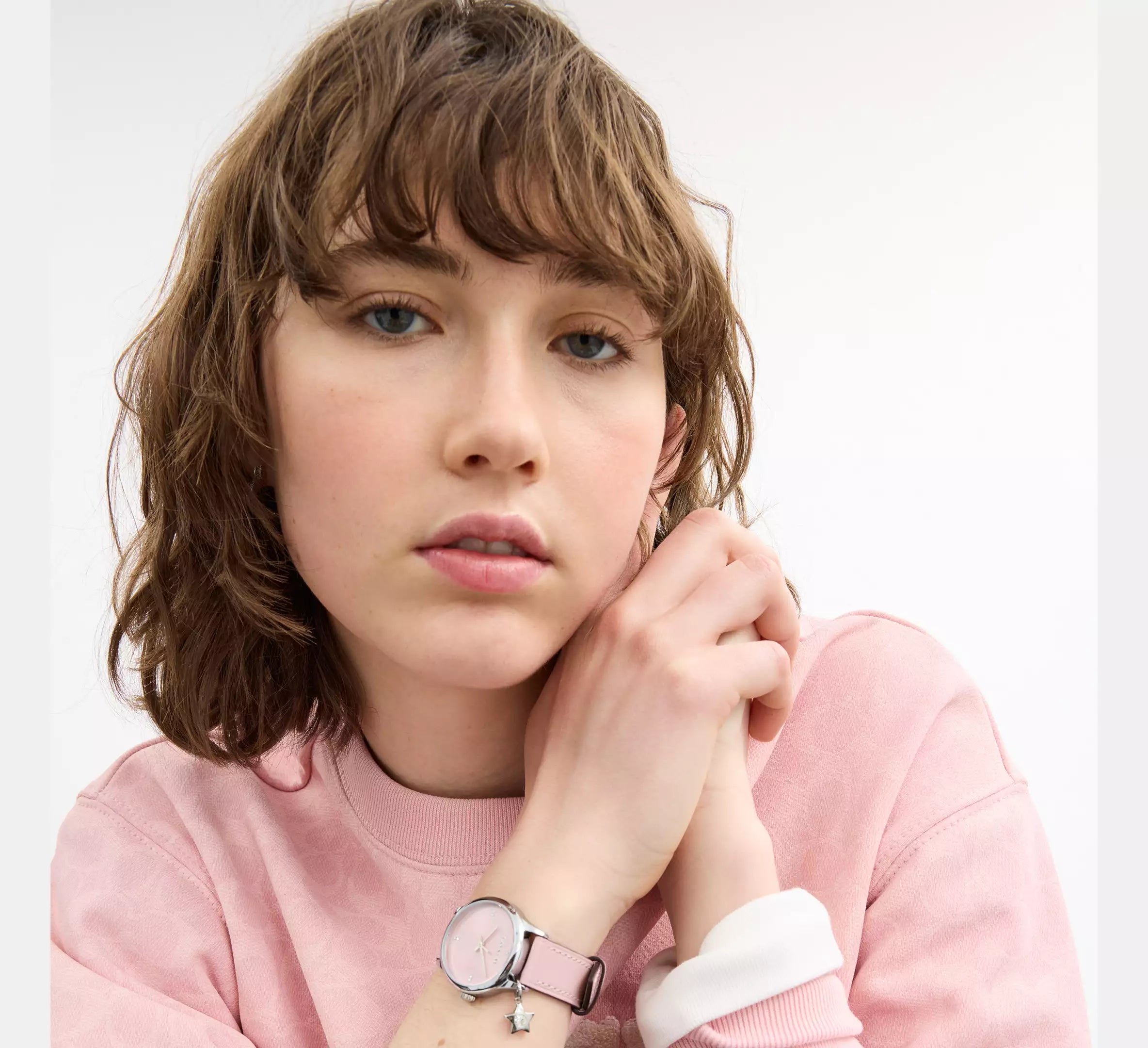 Stainless Steel/Blush