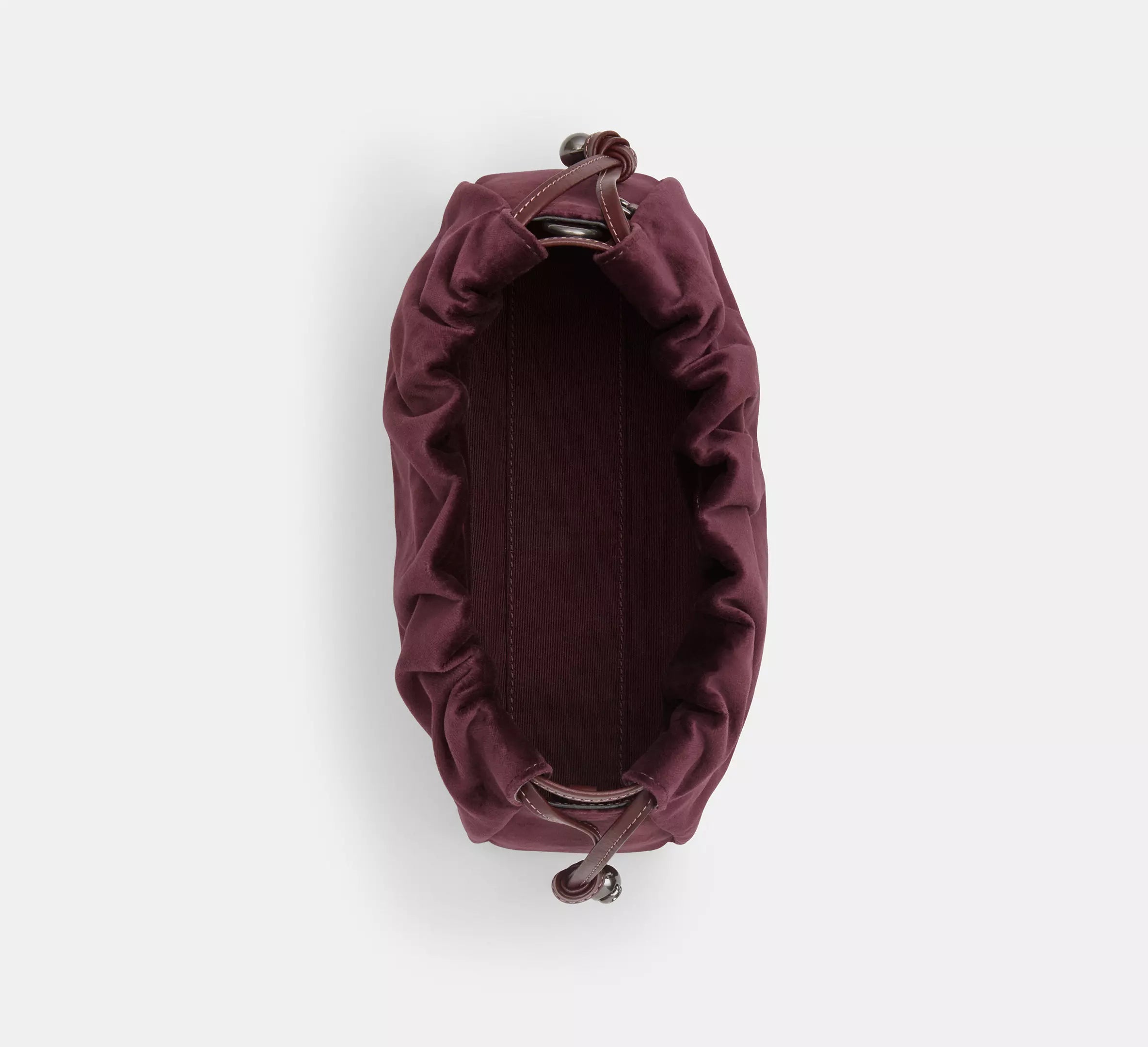 Gunmetal/Burgundy