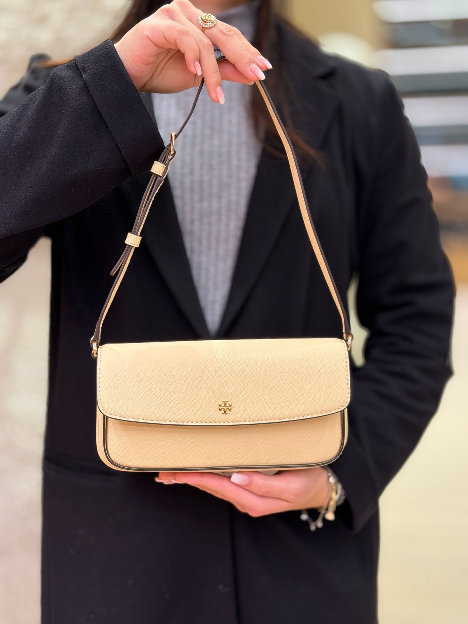 Emerson Flap Shoulder Bag