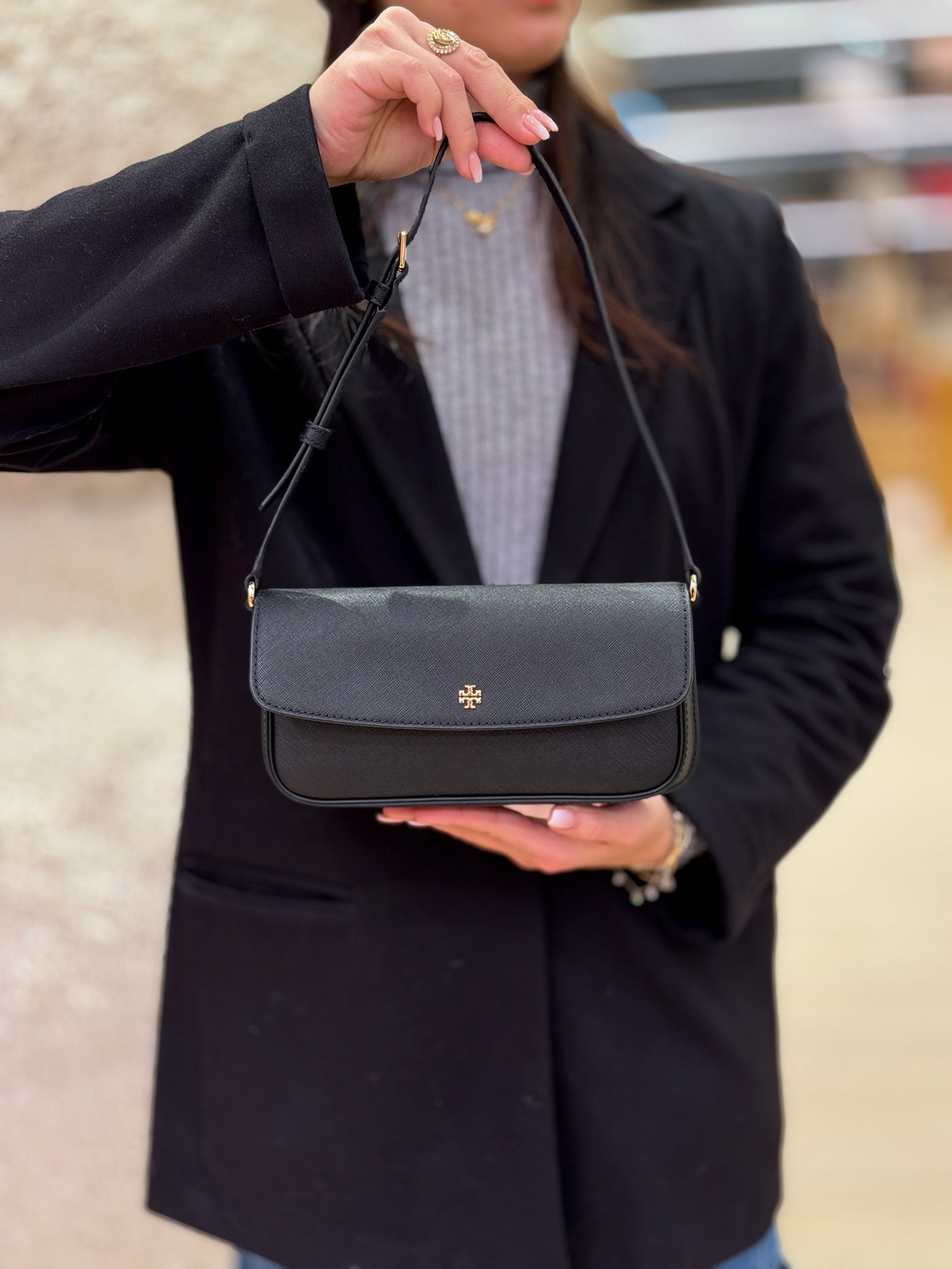 Emerson Flap Shoulder Bag