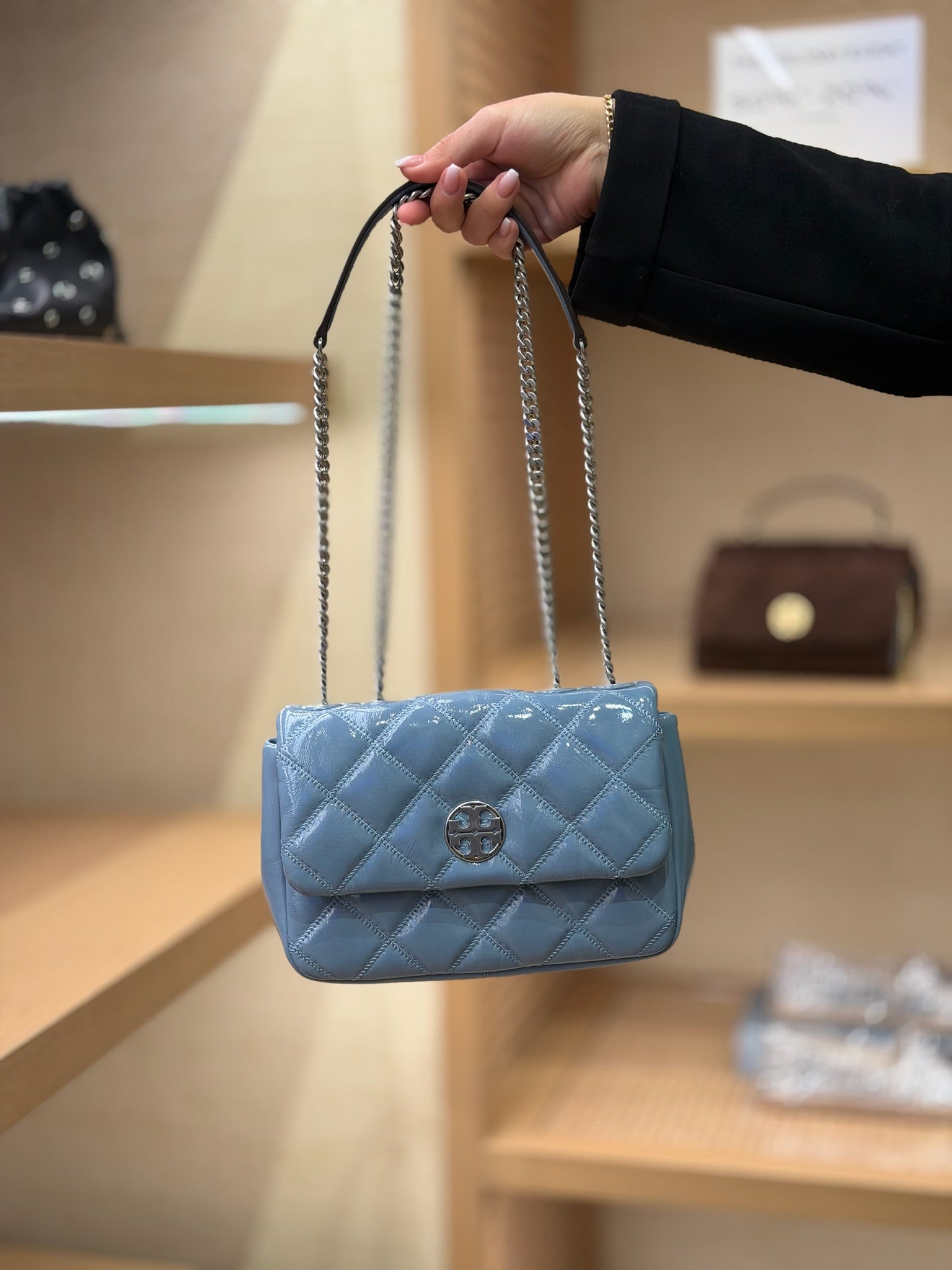 WILLA SHINE SMALL SHOULDER BAG