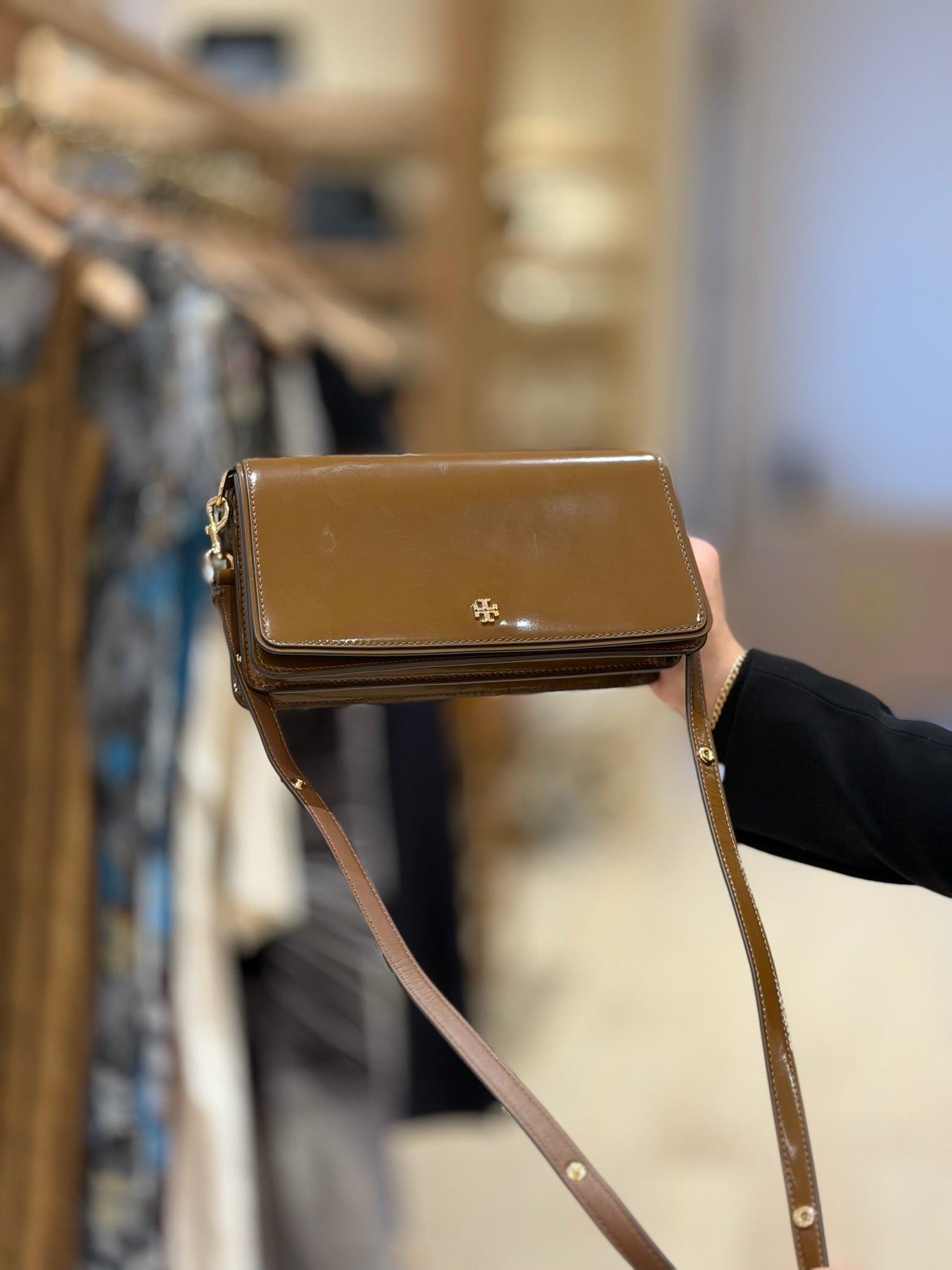 Emerson Mini Crossbody Patent Smooth Leather