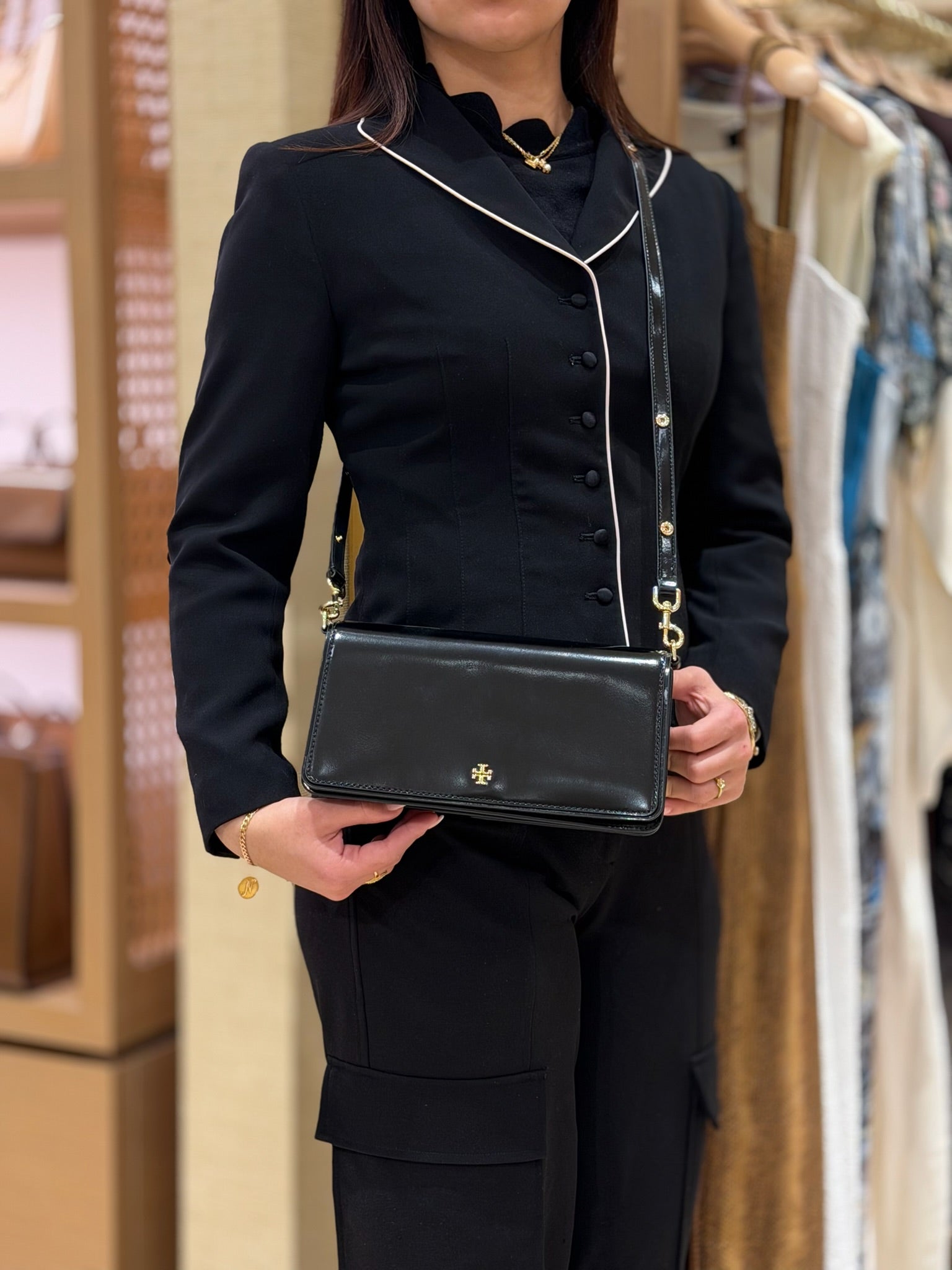 Emerson Mini Crossbody Patent Smooth Leather