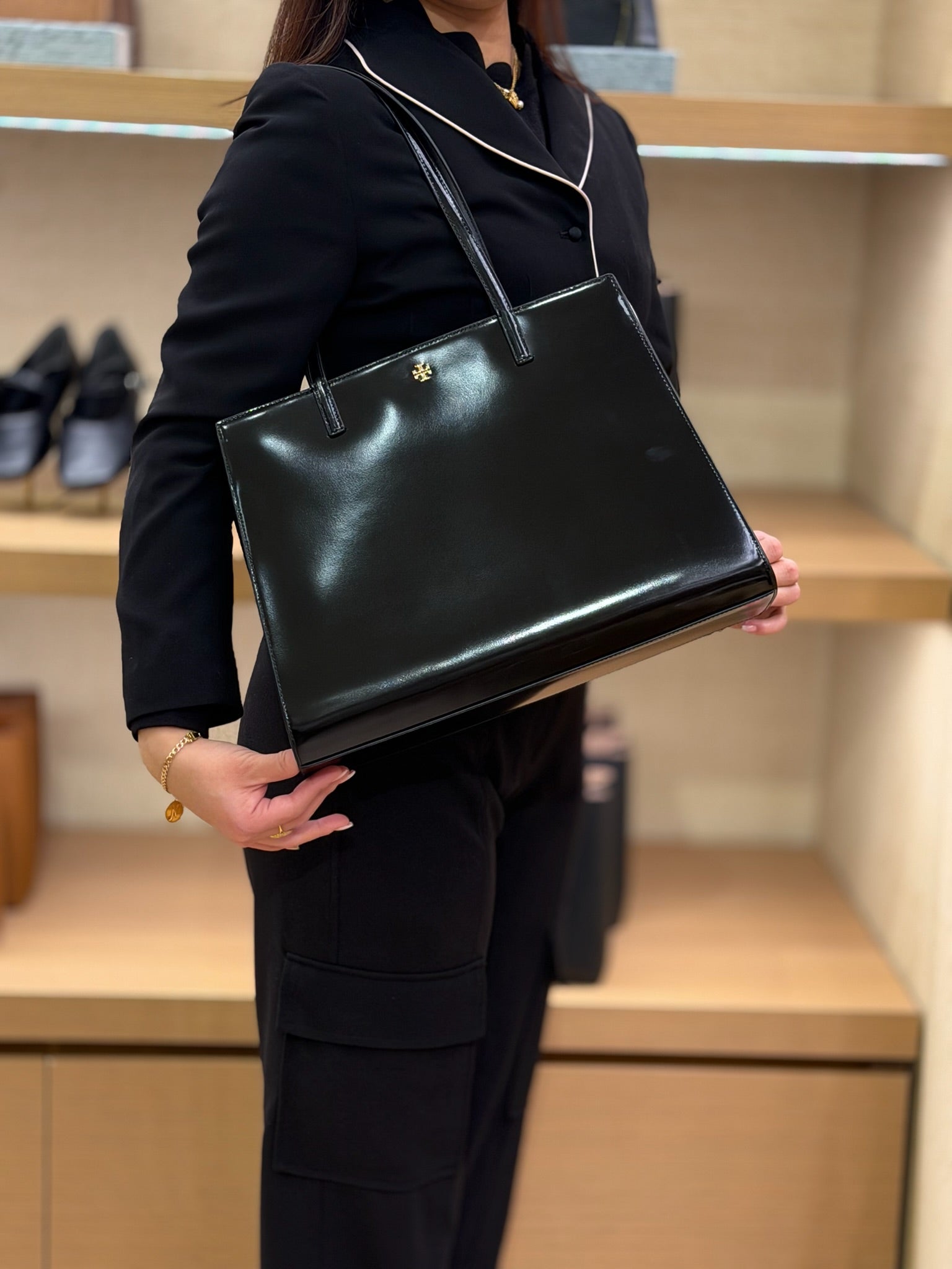 Emerson Smooth Leather Tote