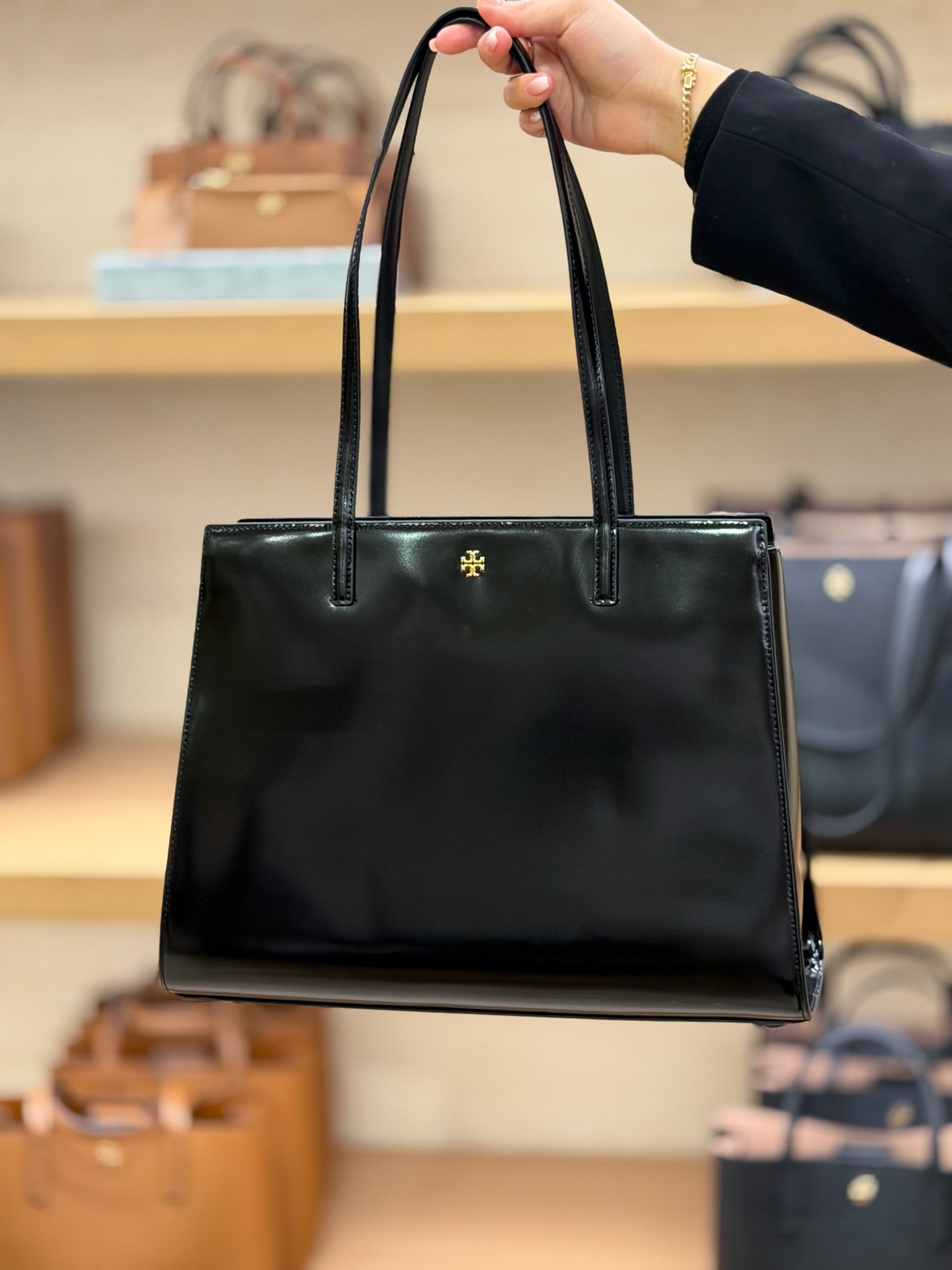 Emerson Smooth Leather Tote