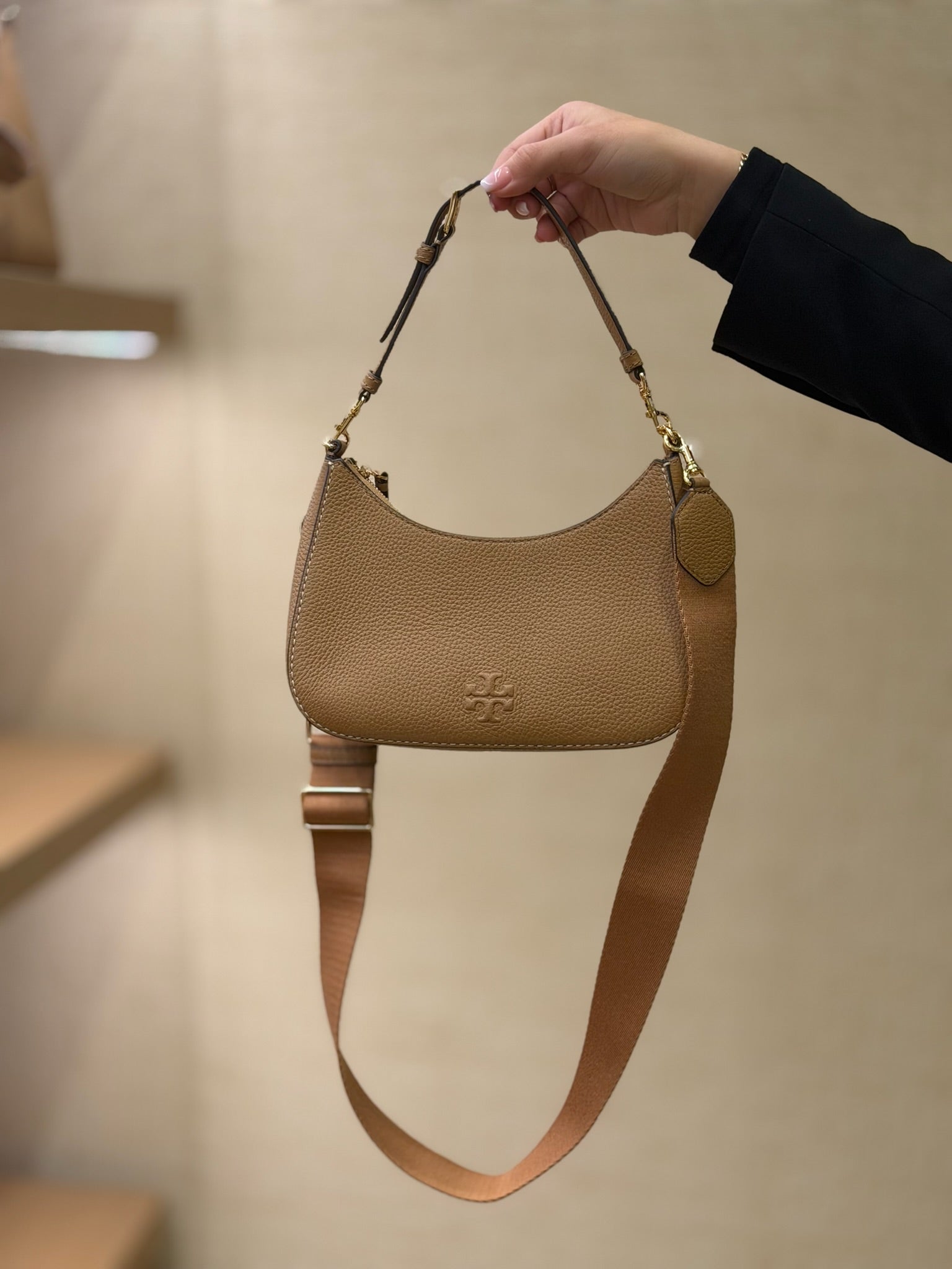 Thea Suede Convertible Crossbody