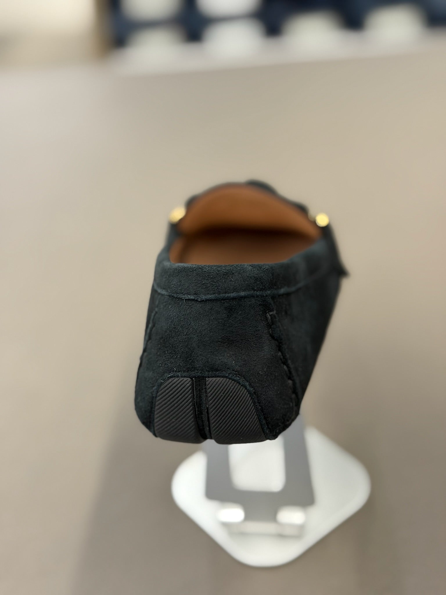 Womens Emmie Knot Driver Driving Style Loafer Black