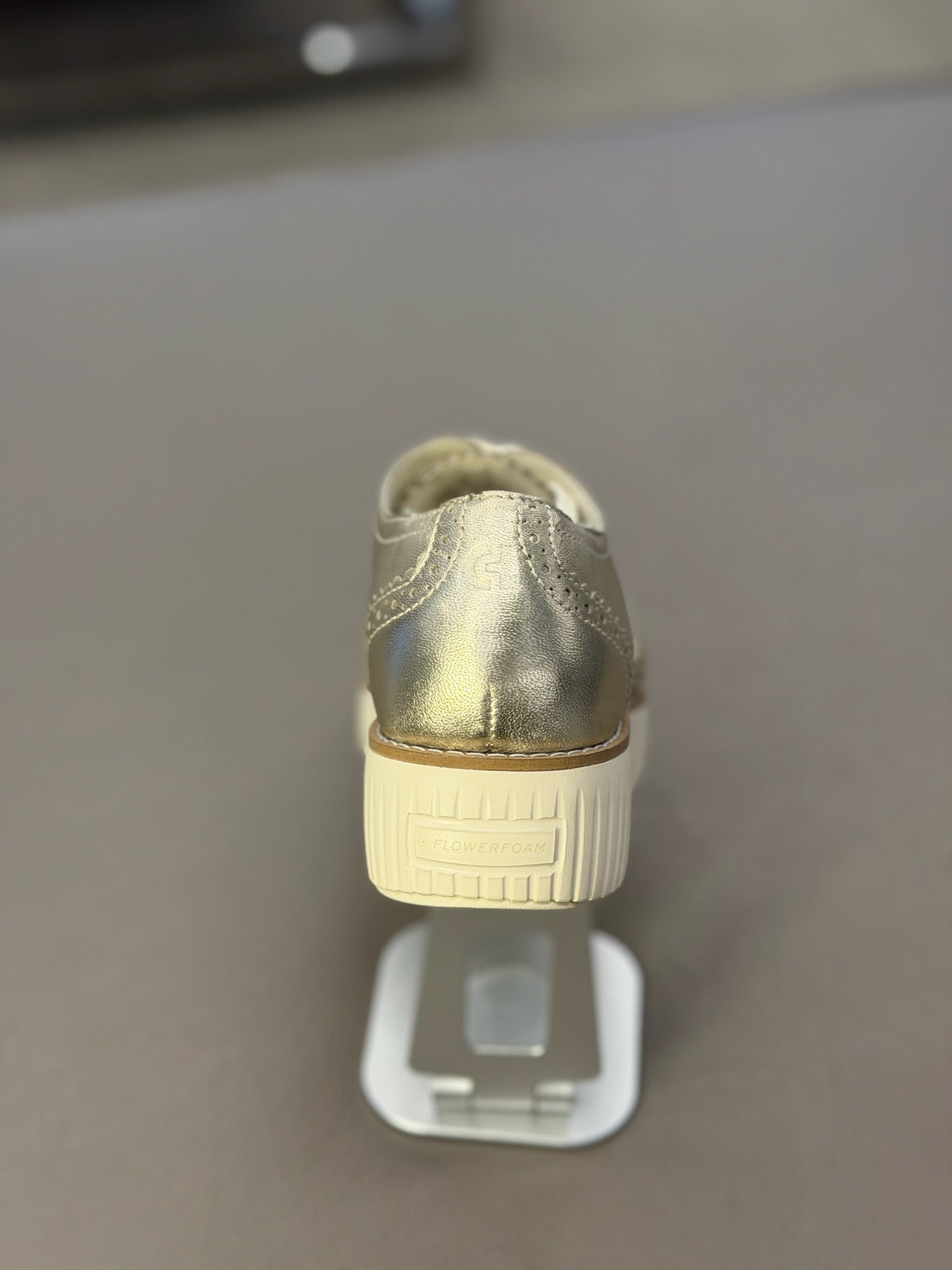 Women's Grand City Platform Oxfords Gold