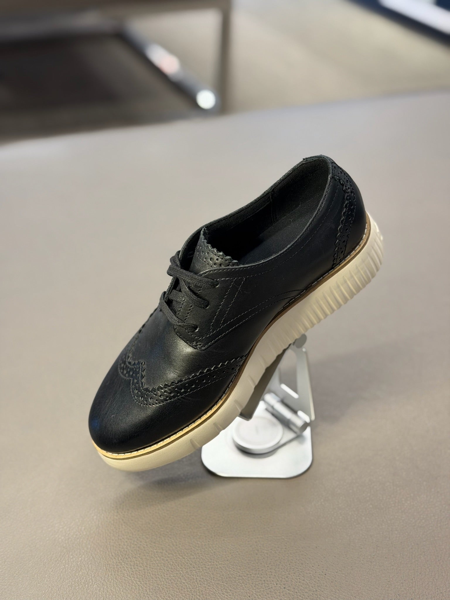 Women's Grand City Platform Oxfords Black