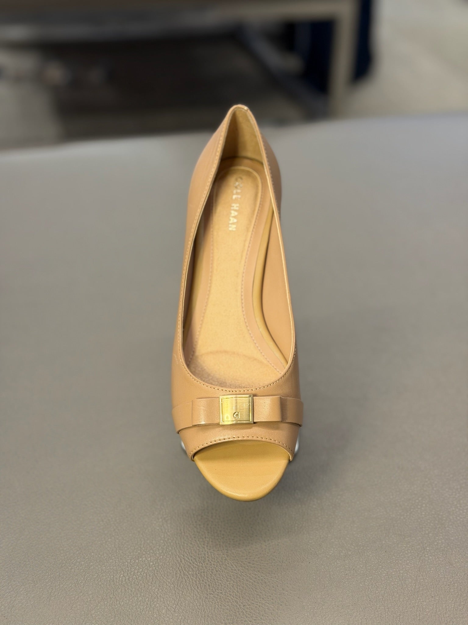 Salvatore Ferragamo Bow Wedge Pump