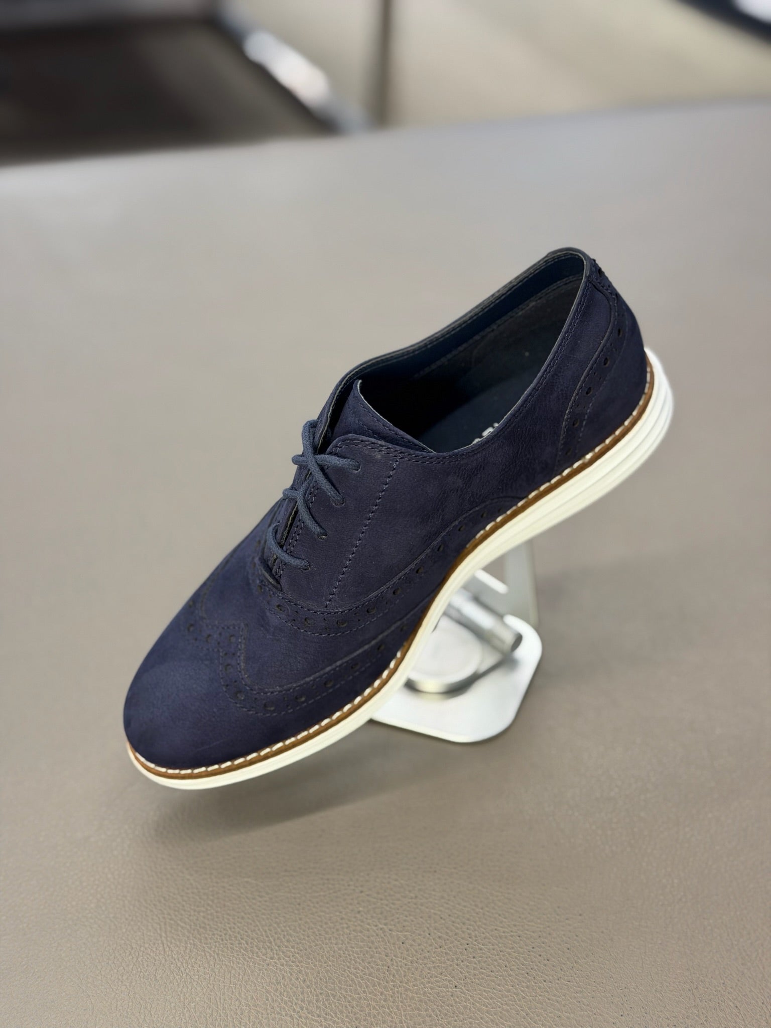 Women's Øriginalgrand Camarin Wingtip Suede Oxfords