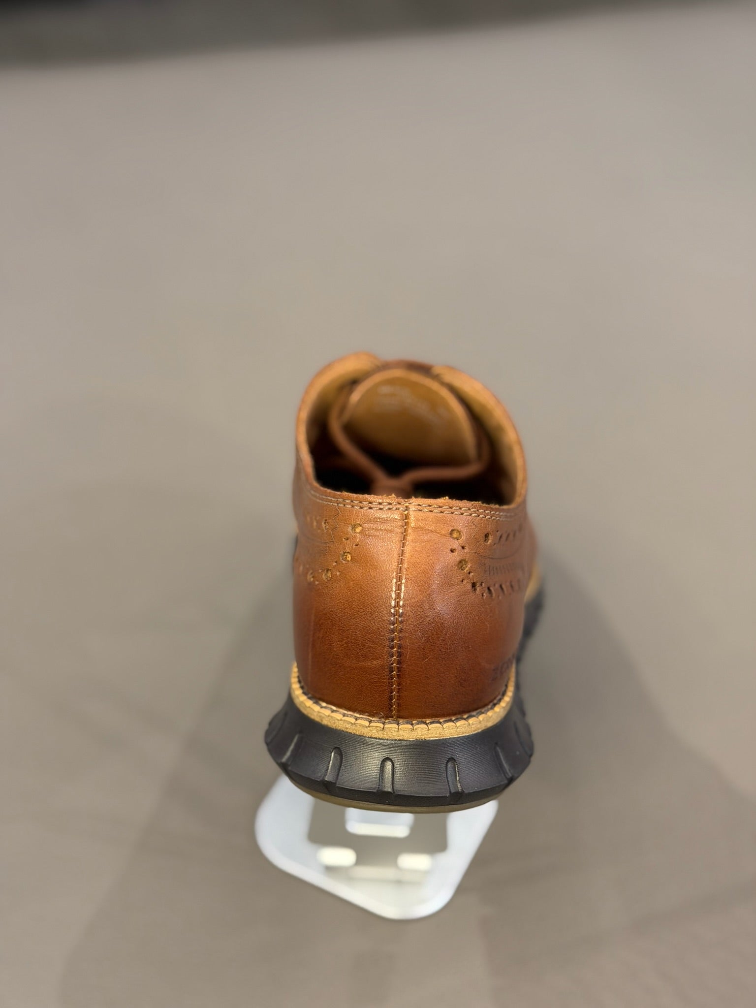 Men's ZERØGRAND Wingtip Oxford British Tan/Java