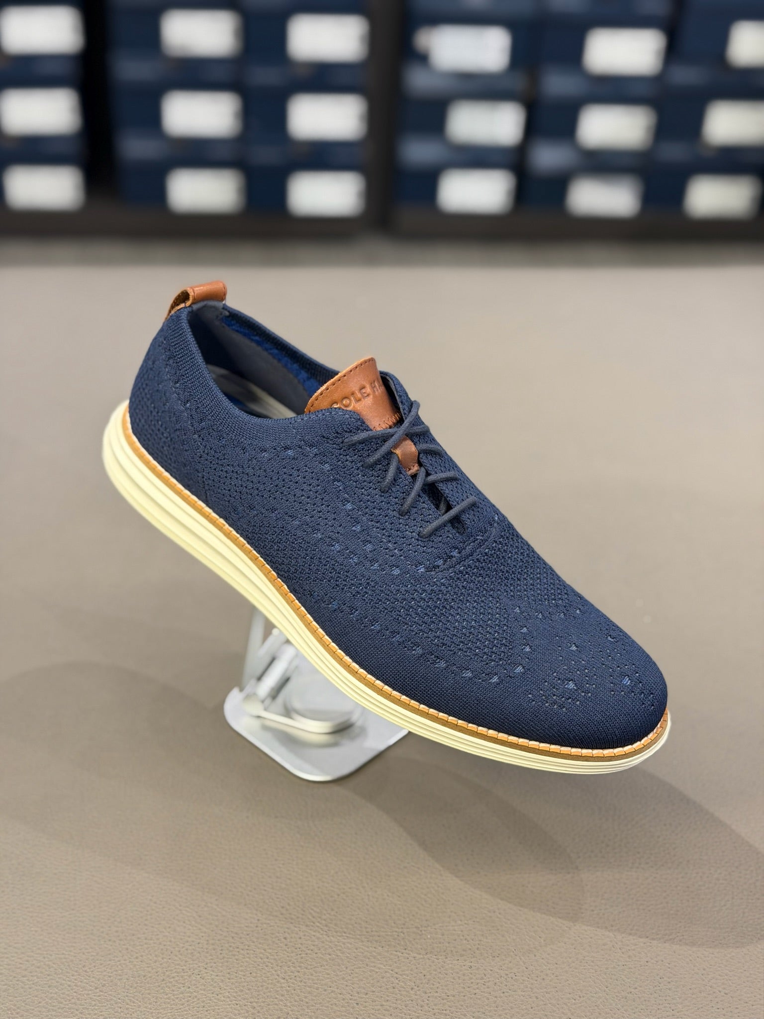 Men's Grand Stitchlite Wingtip Knit Oxfords