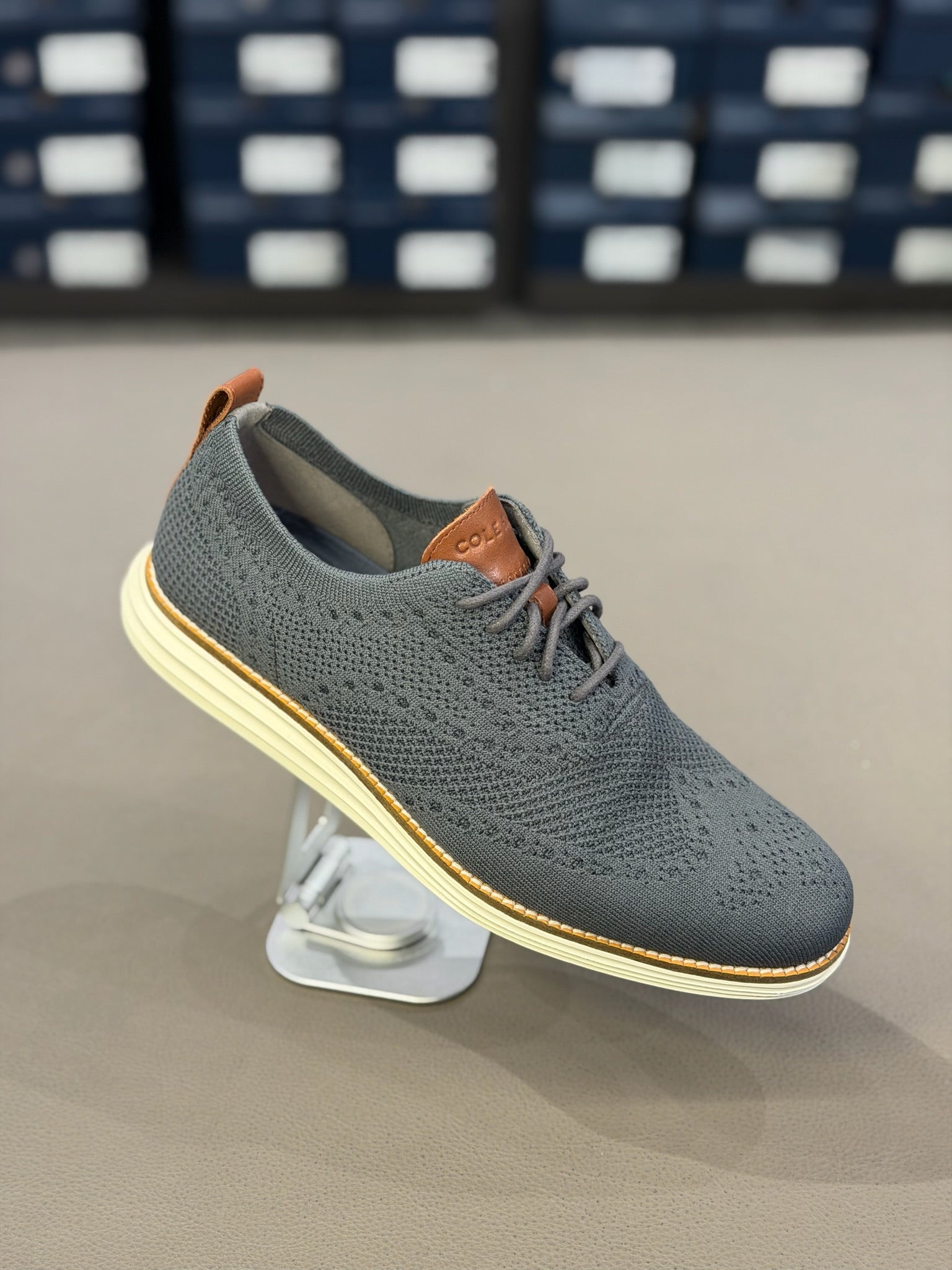 Men's Grand Stitchlite Wingtip Knit Oxfords