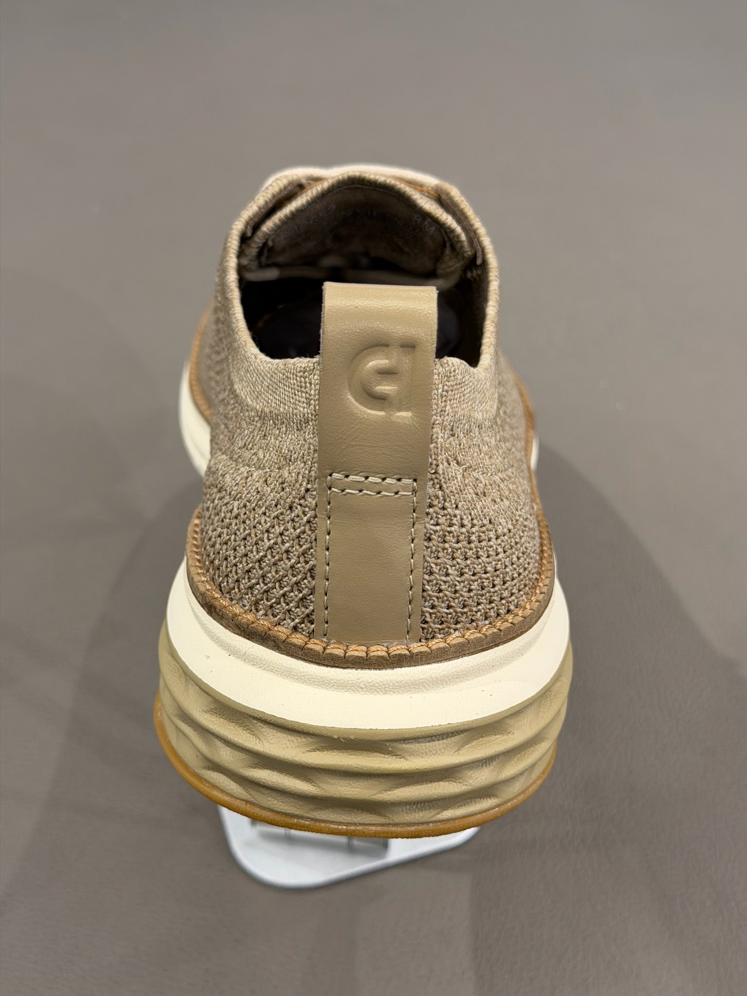 Men's Natural Grand Hurrion Stitchlite Wingtip Oxford Dark Beige