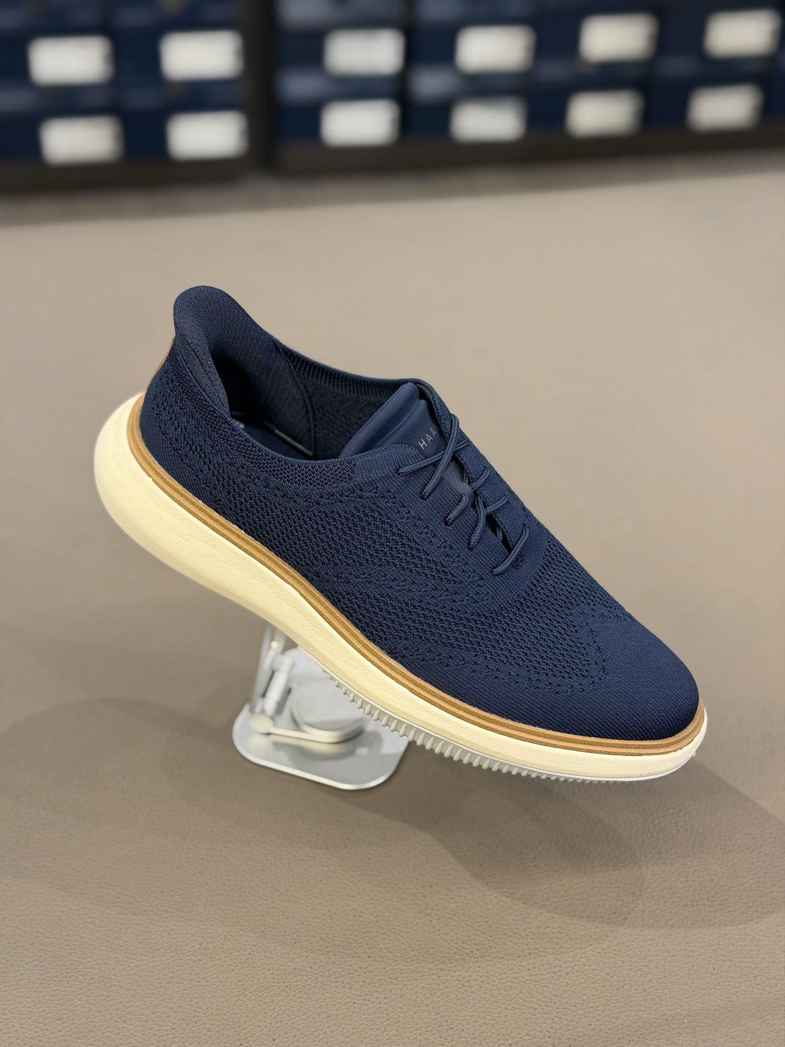 Men's Grand Phaze Stitchlite™ Quick-On Oxfords Navy