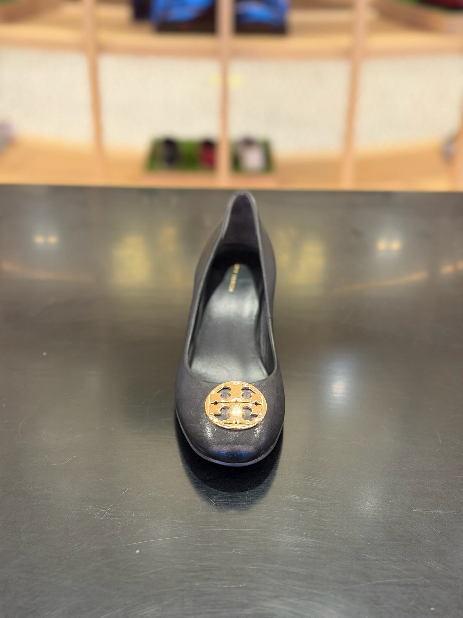 Chelsea Block Heel Pumps