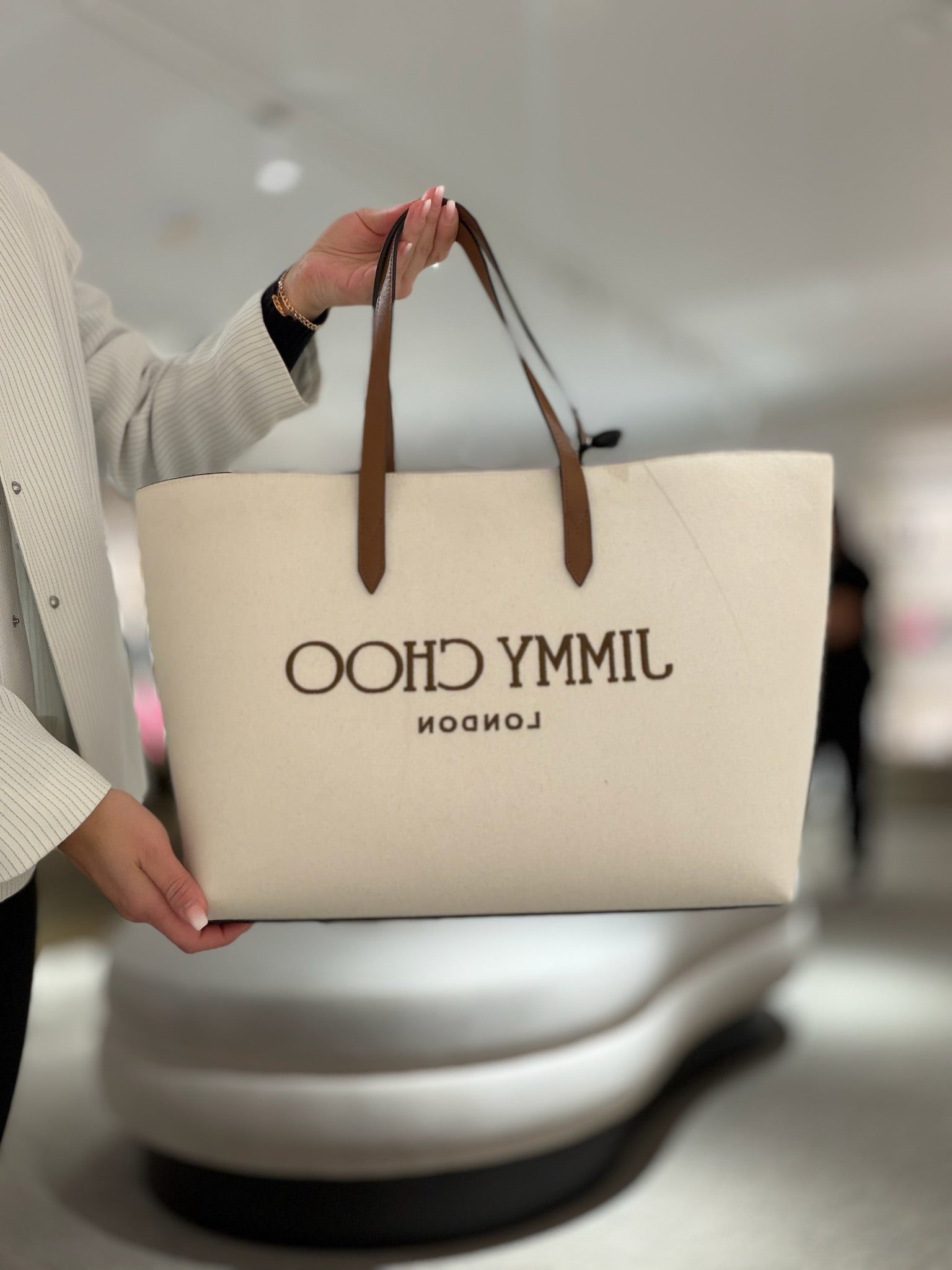 Canvas Embroidered Tote