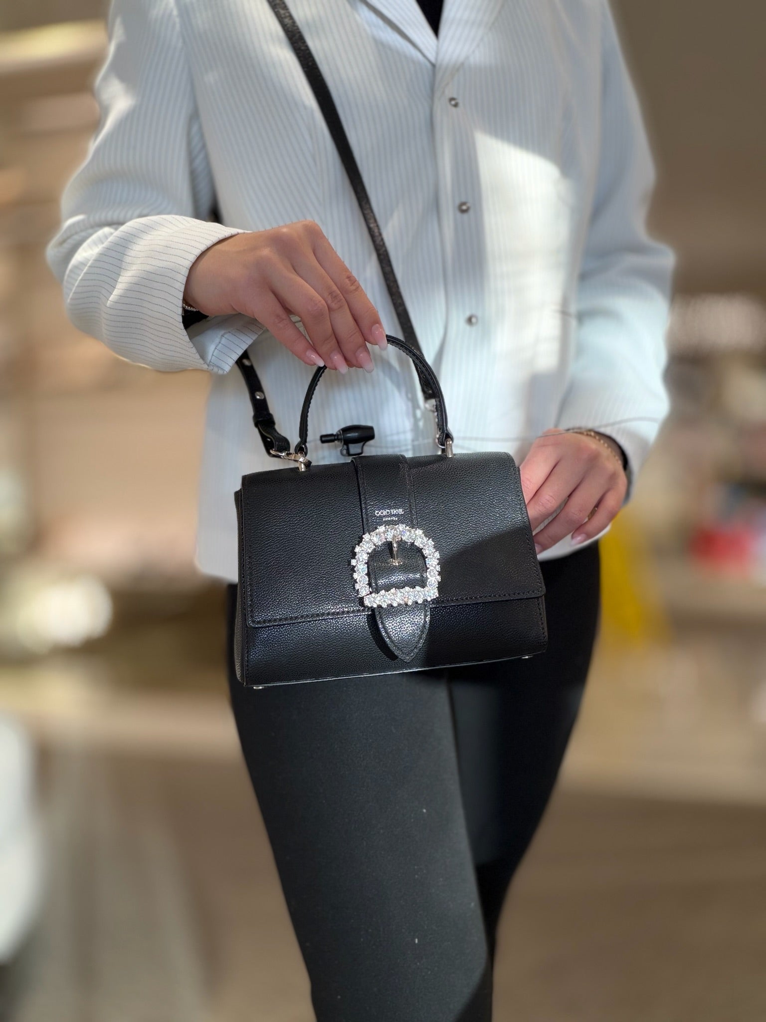 CHERI Soft Leather Top Handle