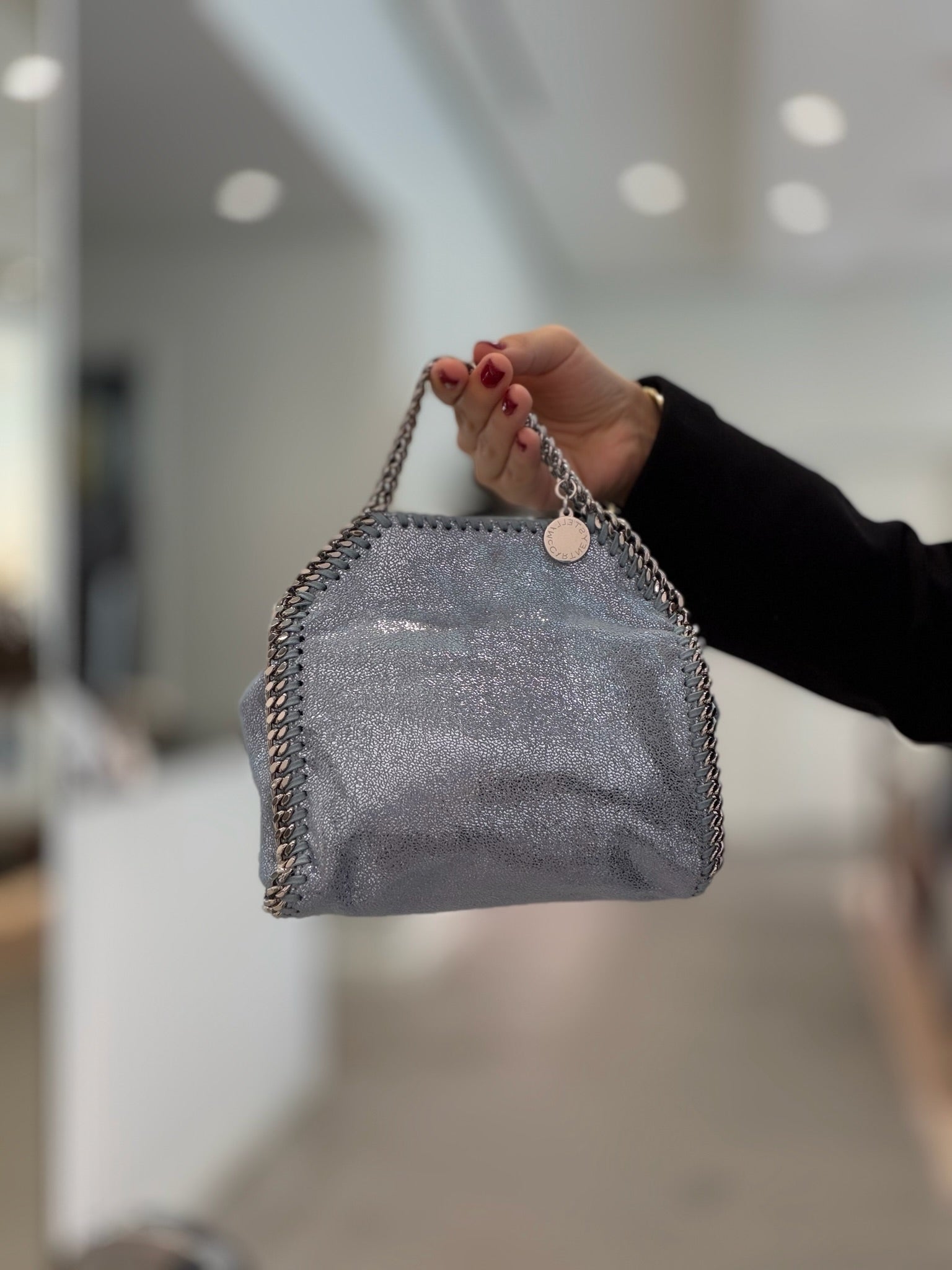 Stella McCartney Falabella Mini Tote - Light Blue