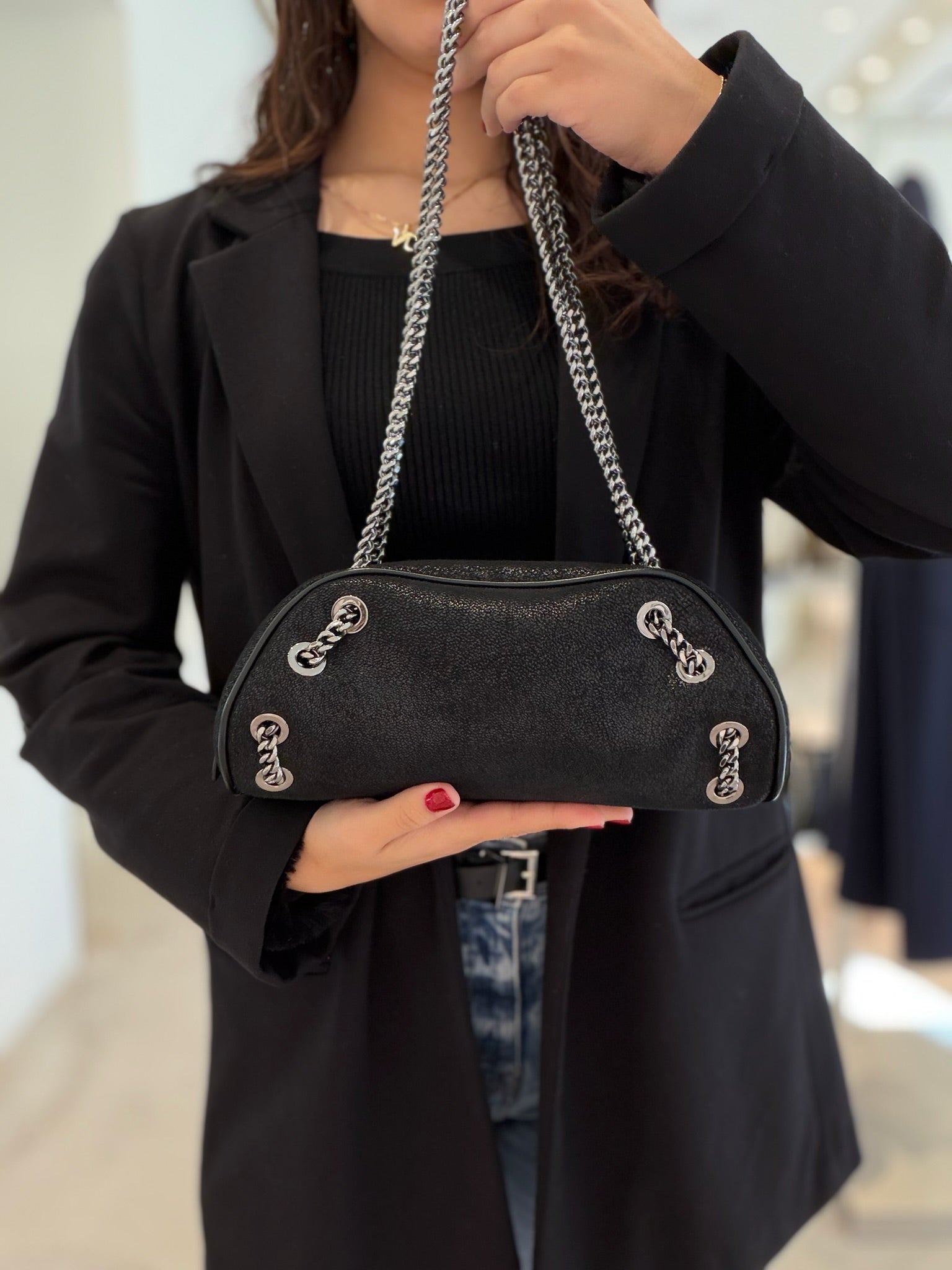Stella McCartney Logo Bumbag - Black