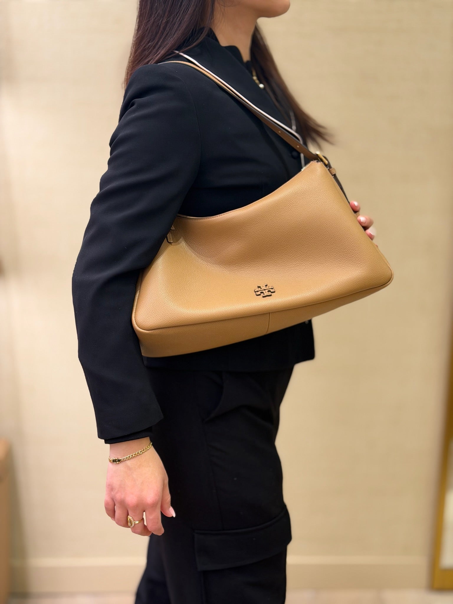 Thea Zip Top Shoulder Bag