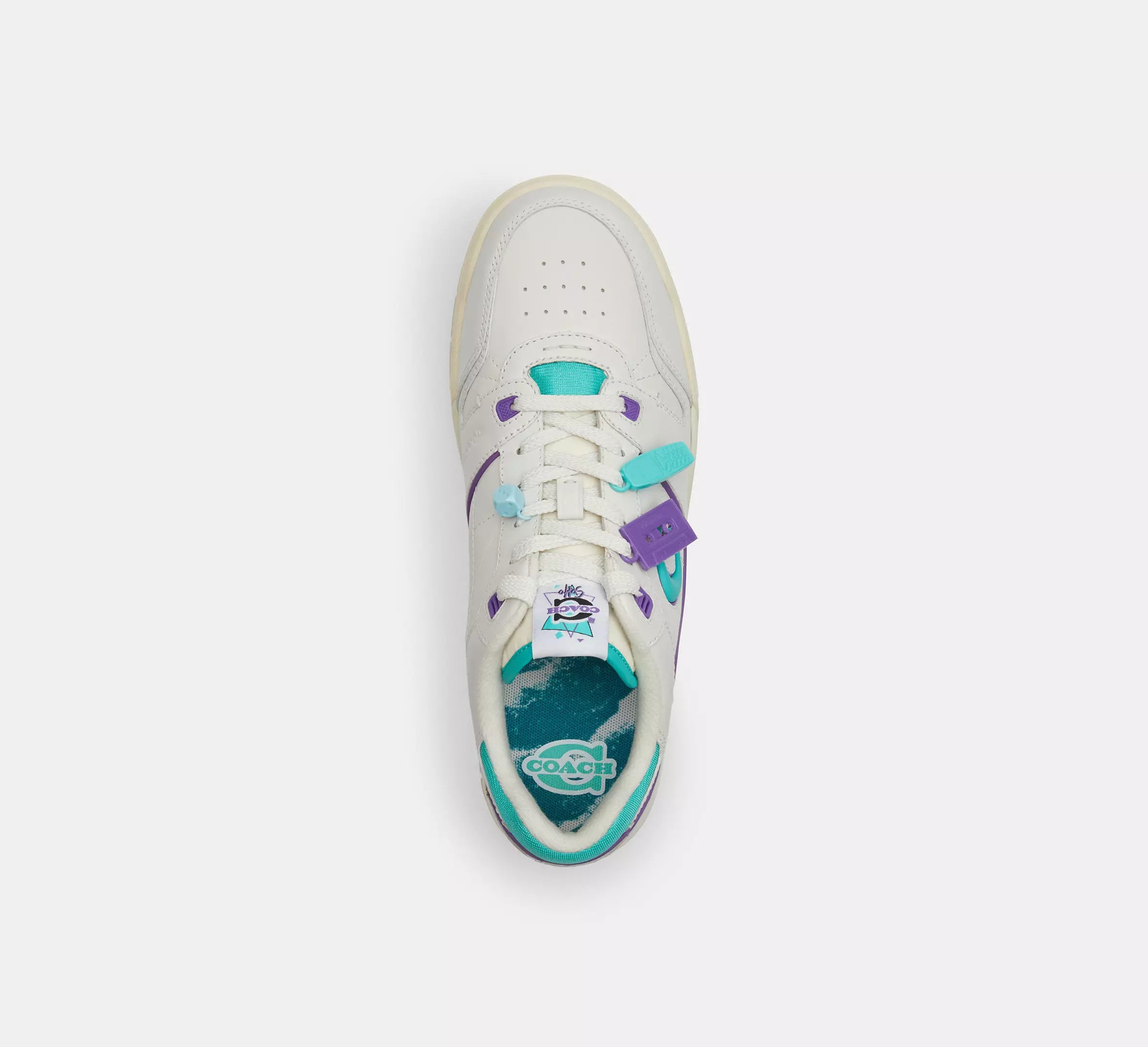 Optic White/Teal