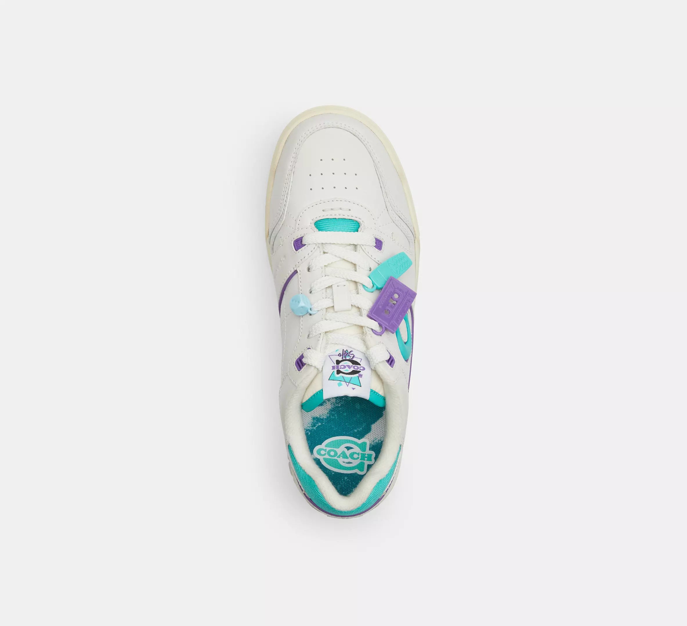 Optic White/Teal