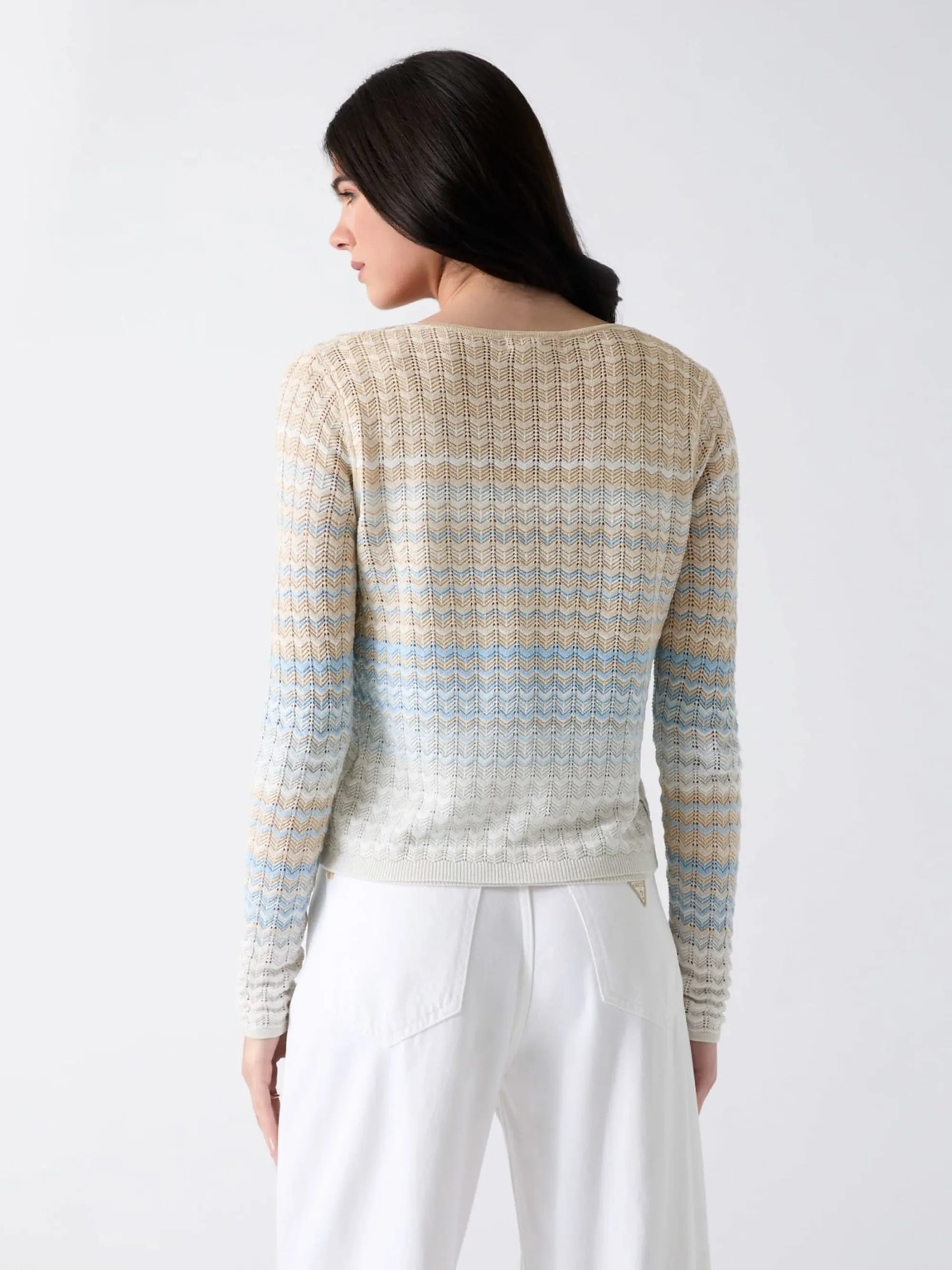 Light Blue Beige And Whit