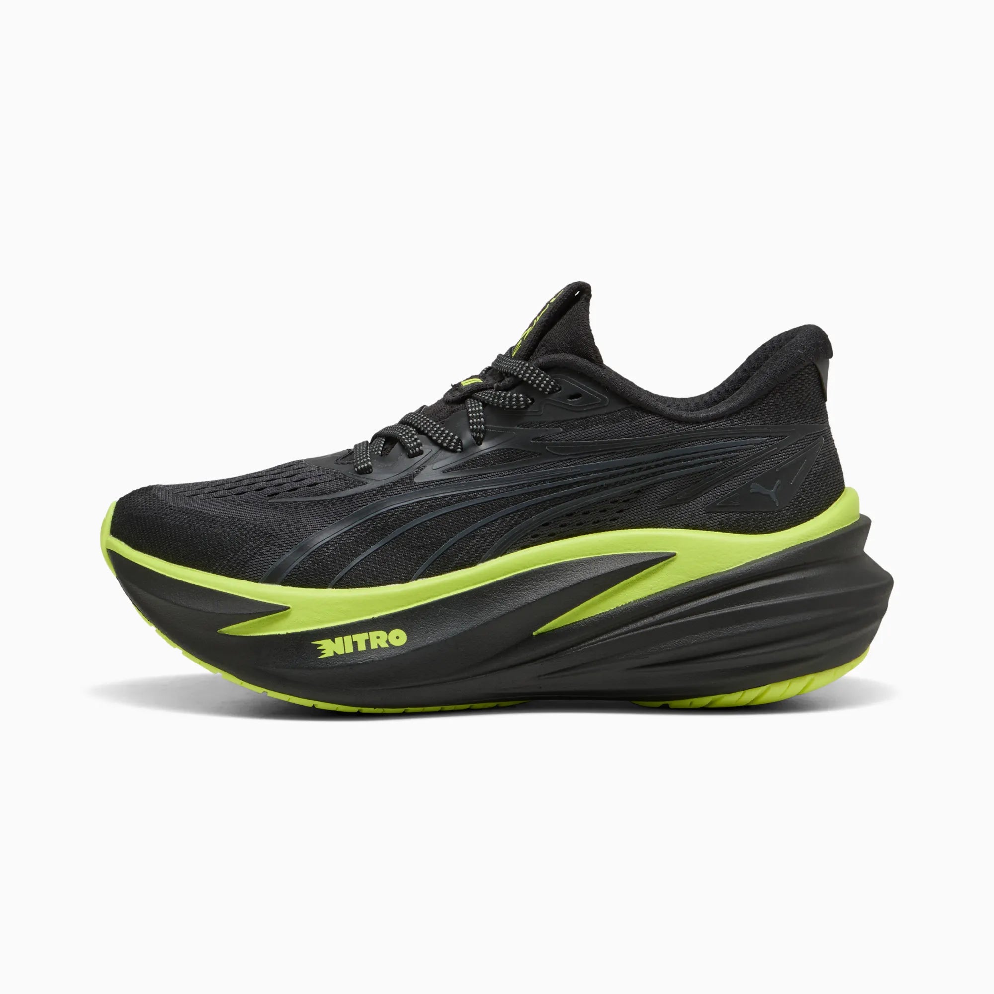 PUMA Black-Lime Shimmer-Green Lux