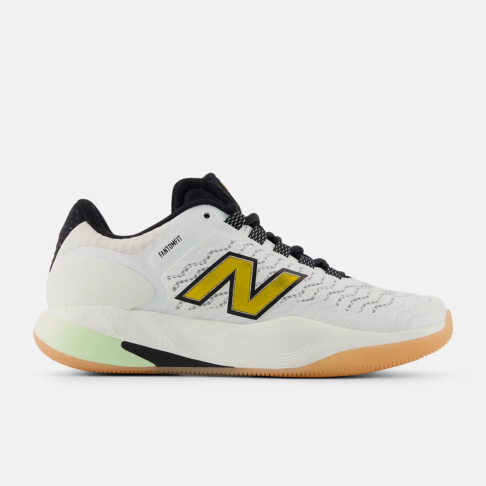 White With Black And Metallic Gold