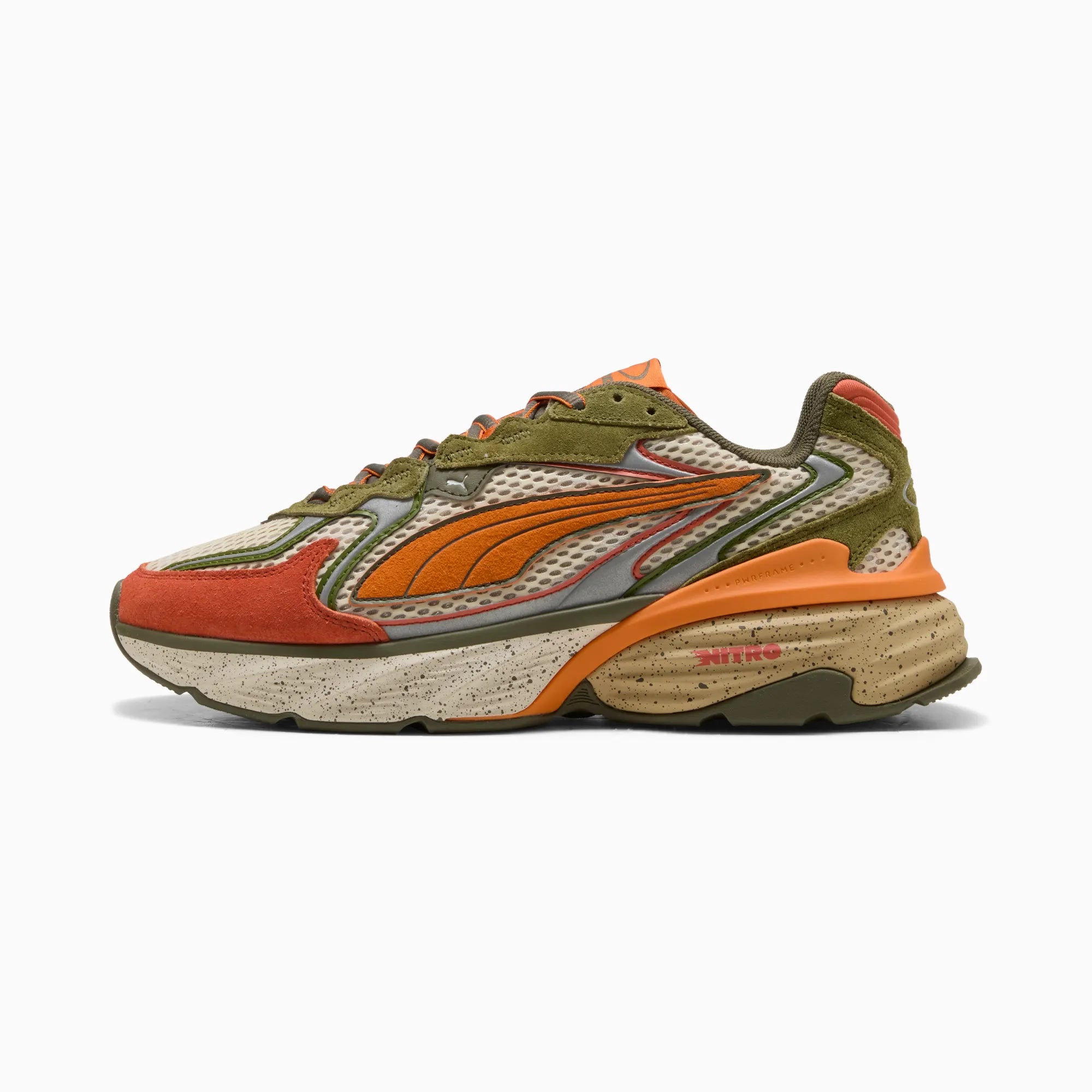 Vermillion-Amarena-Olive Green