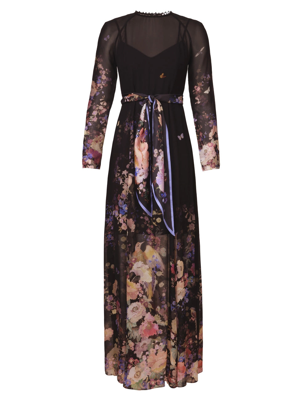 Black Multi Floral