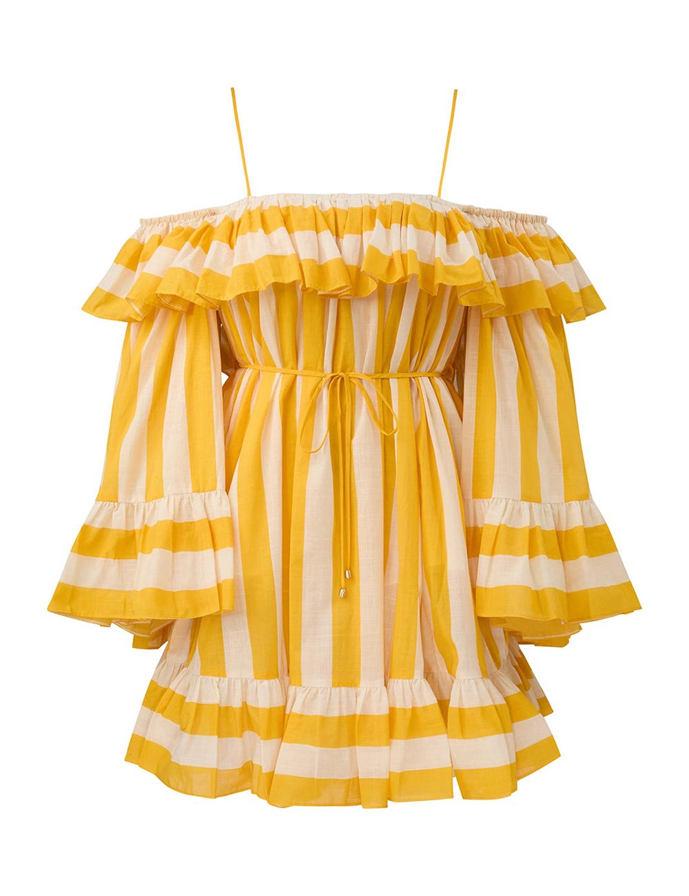 Yellow Cream Stripe