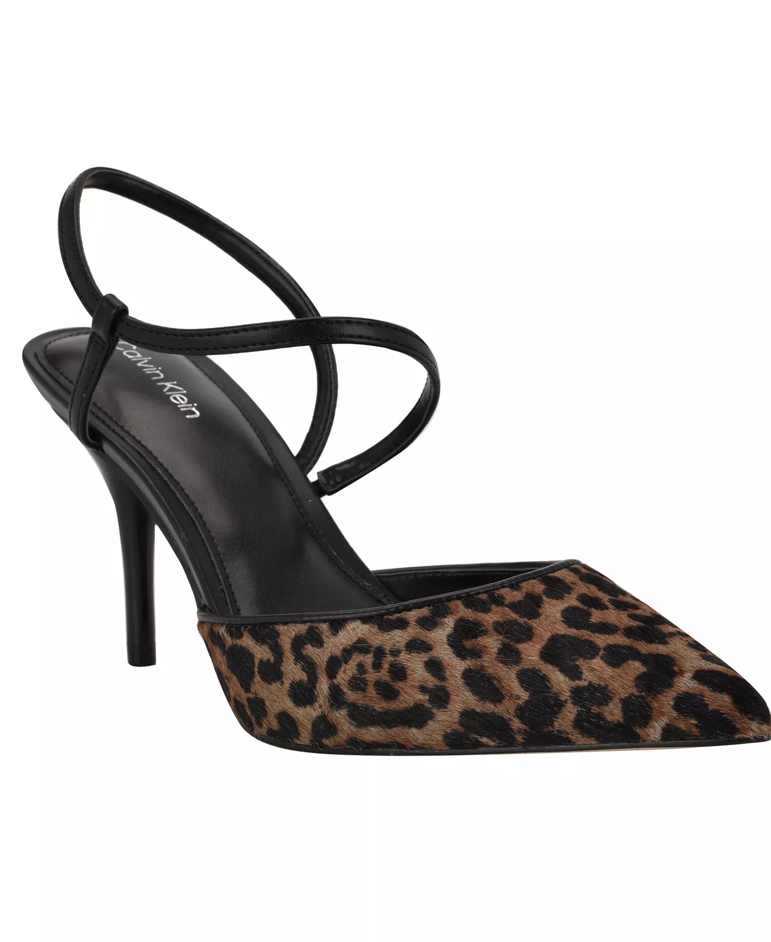 Dark Leopard Calf Hair