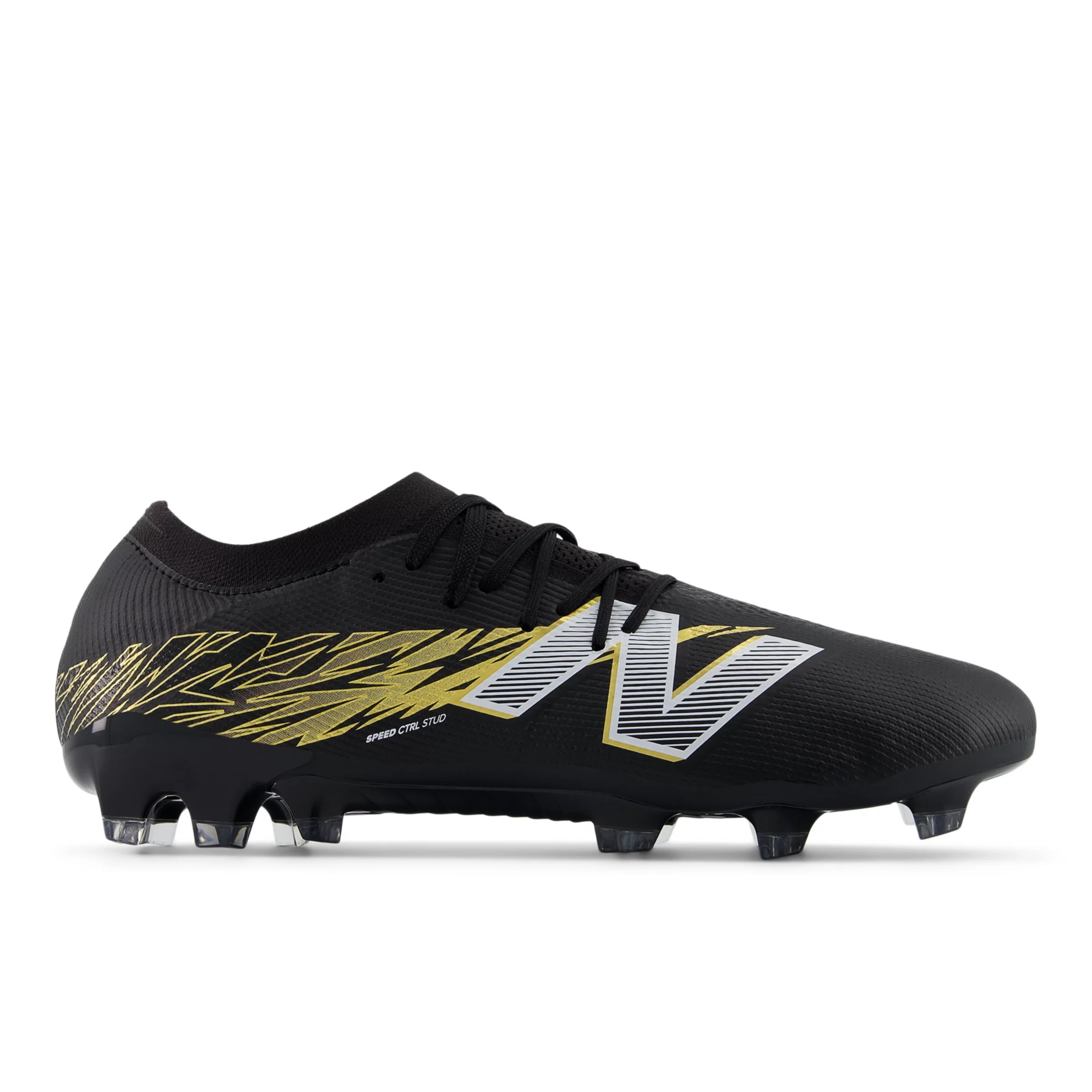 Black With Metallic Gold And Metallic Silver