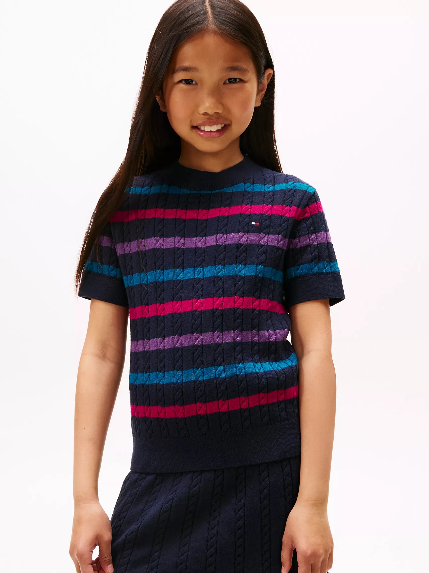 Navy Blue Multi