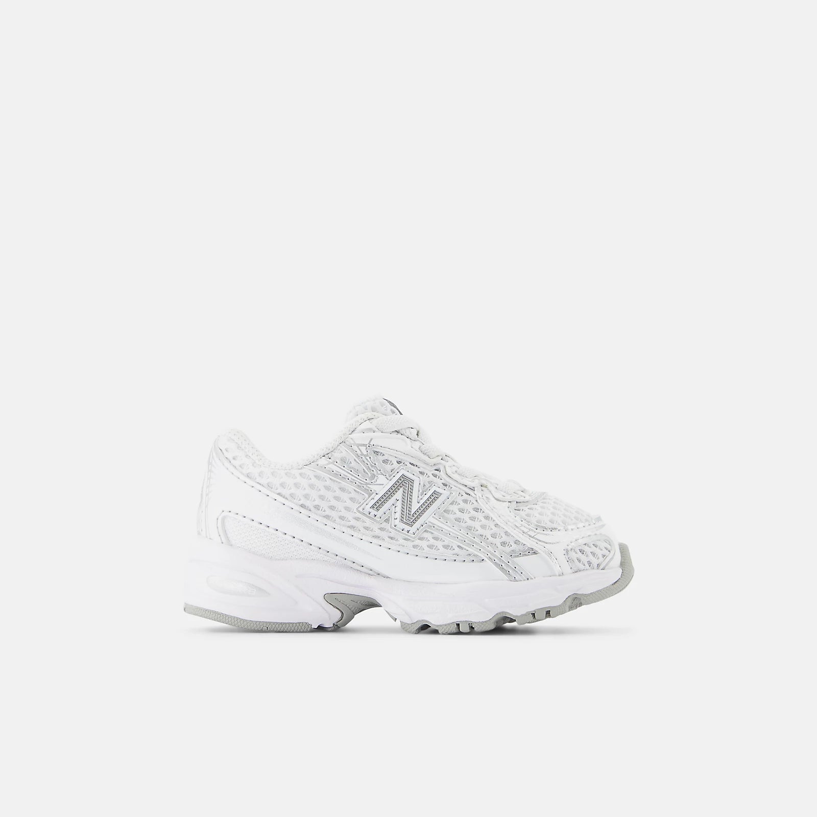 White With Silver Metallic