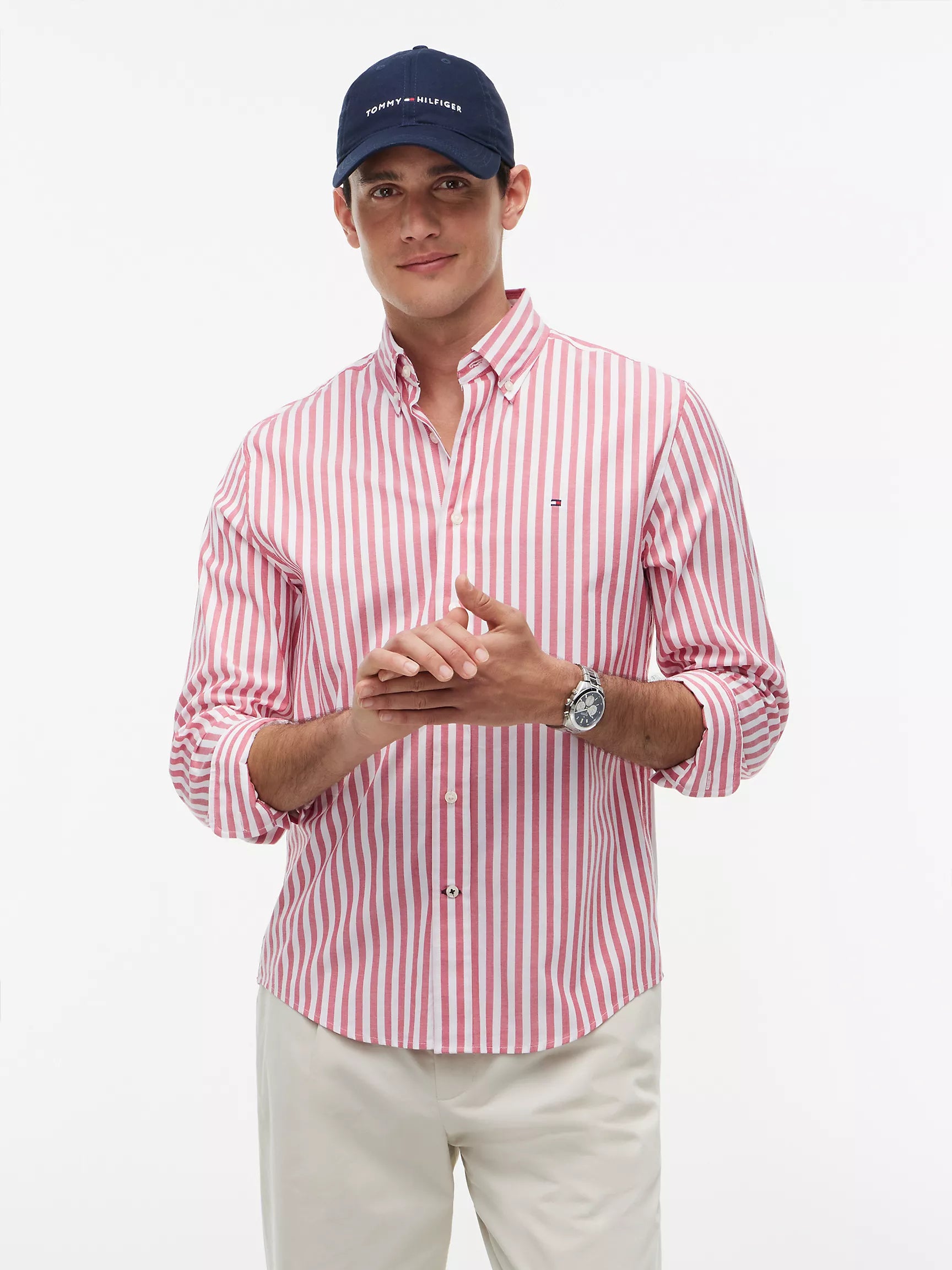 Primary Red/White Stripe