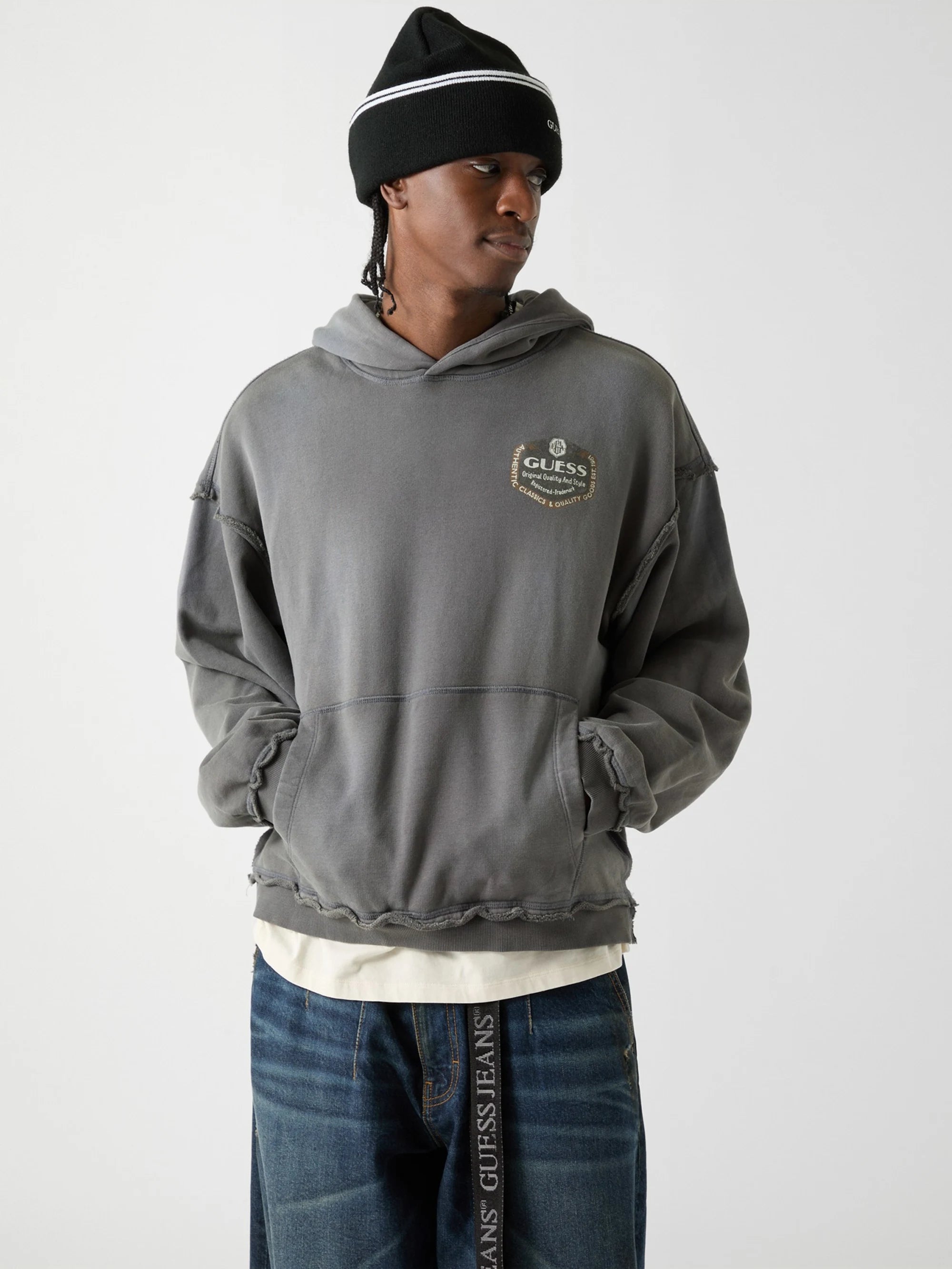 Dark Grey Multi