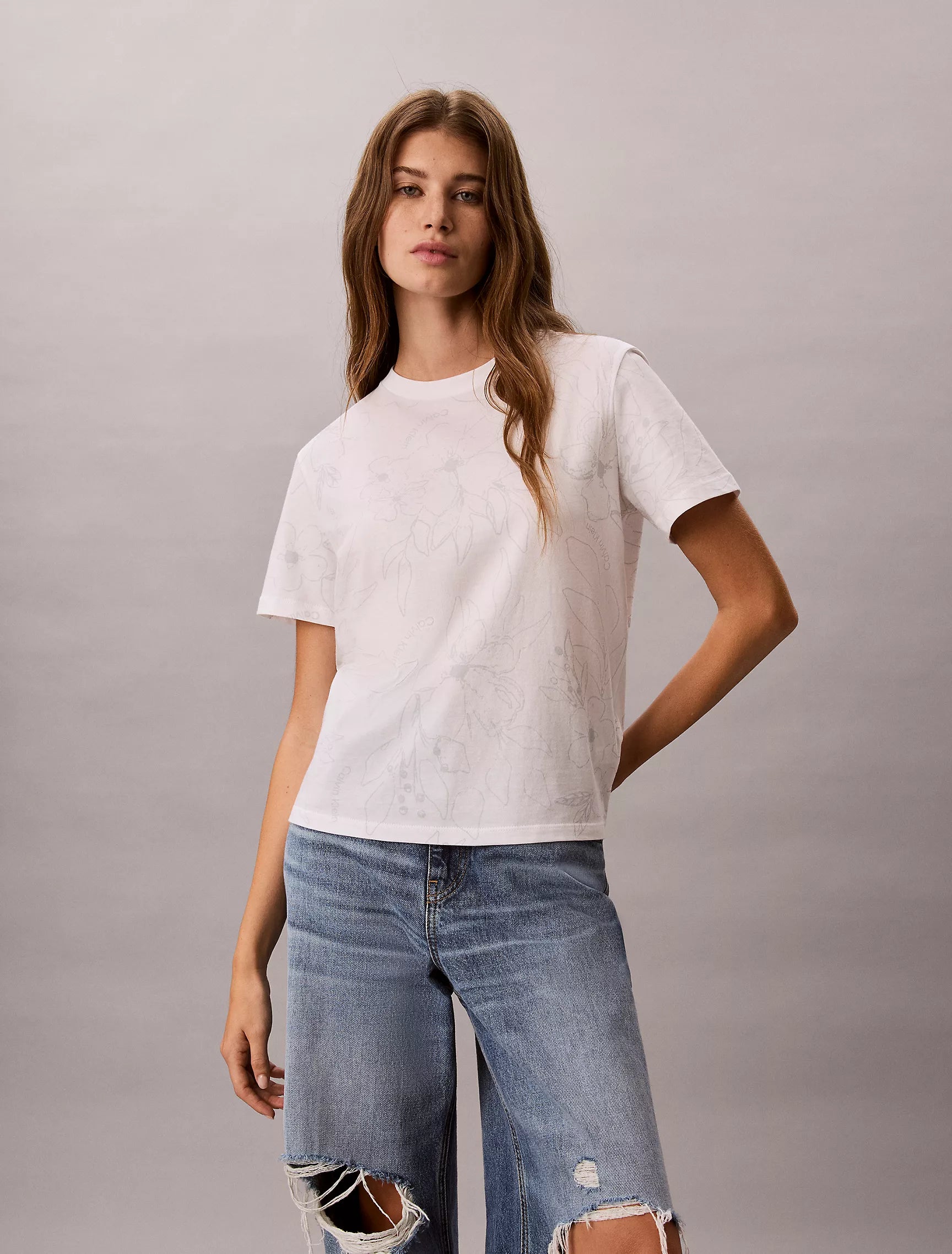 Bright White Aop