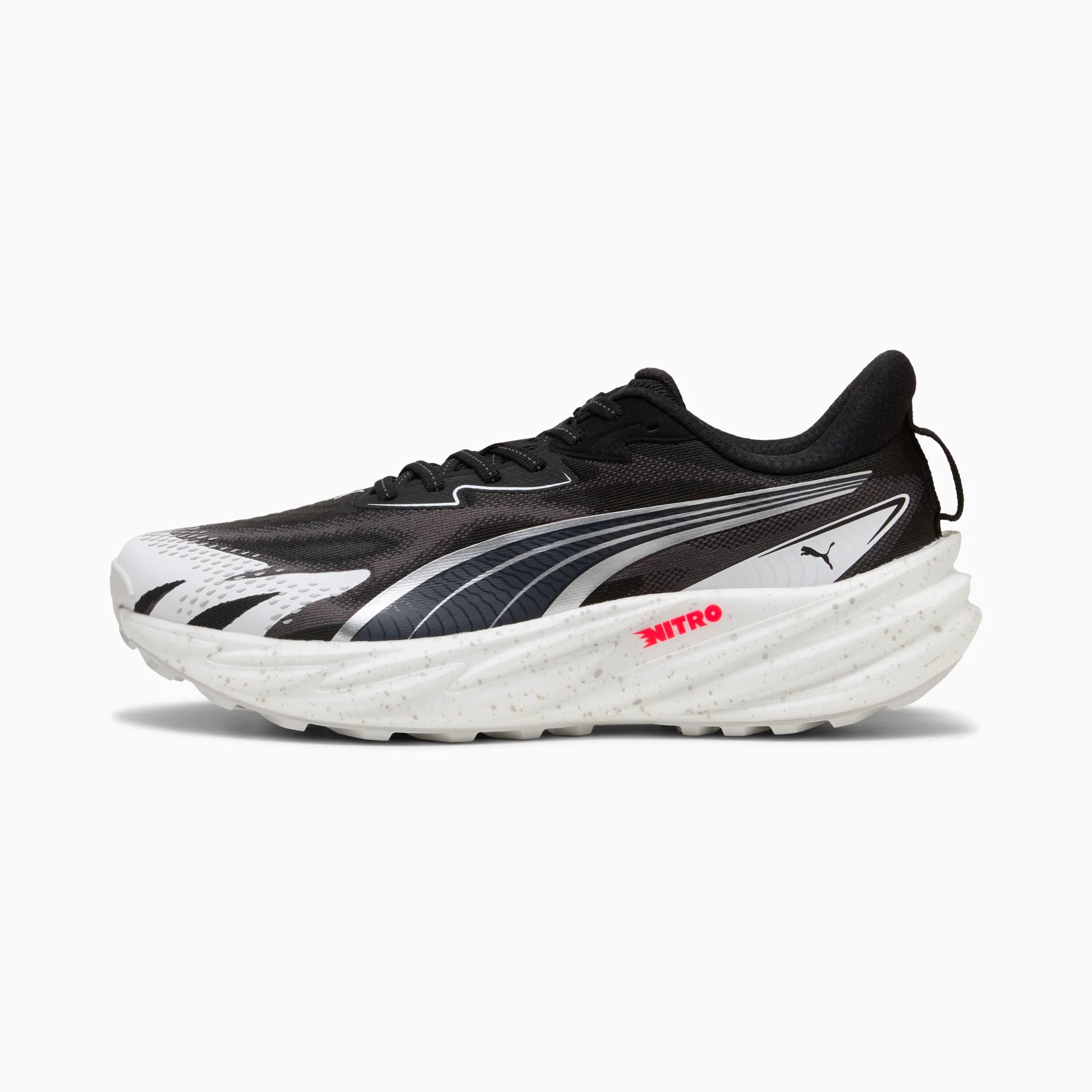 PUMA Black-Feather Gray-Ultra Red