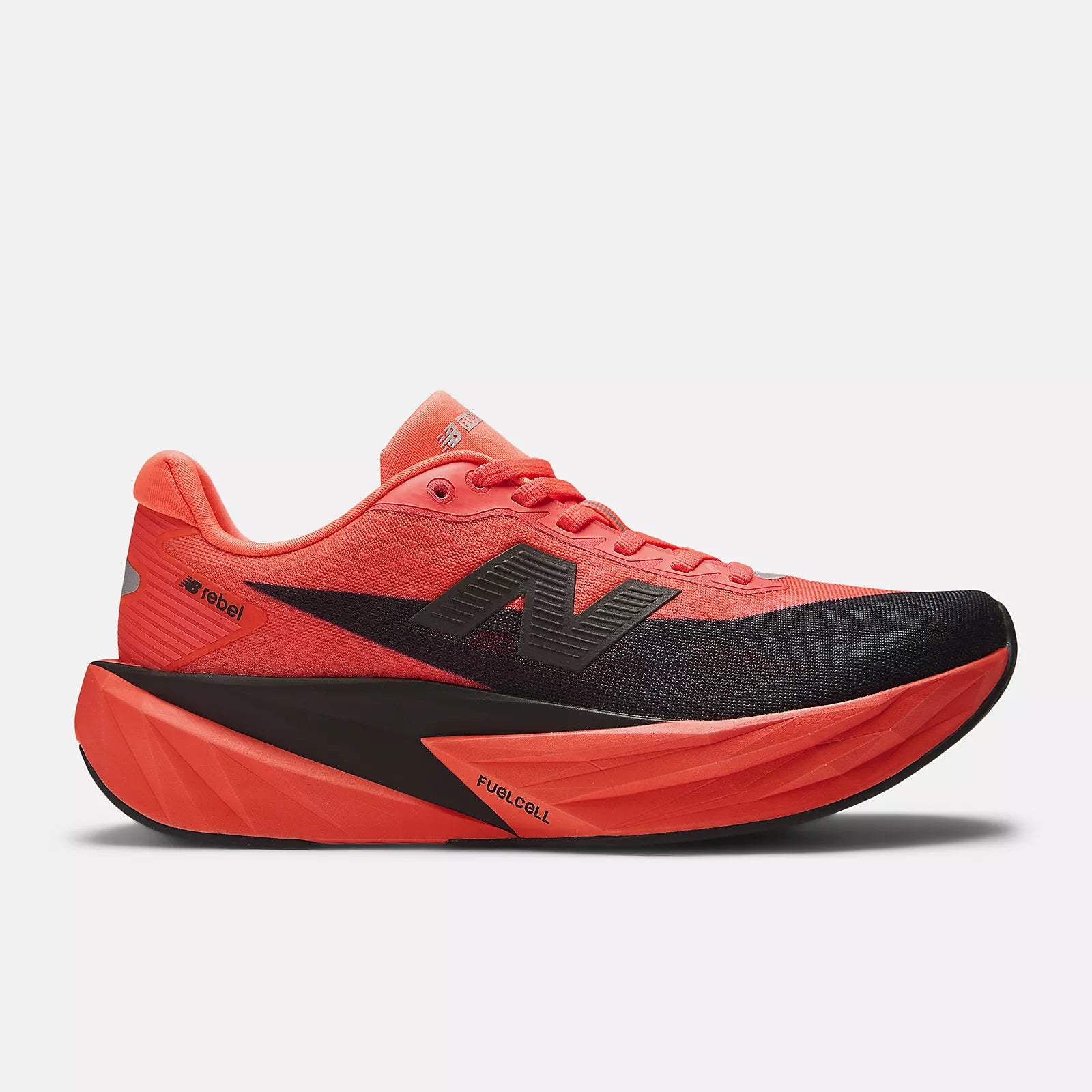 Urgent Red With Black And Silver Metallic