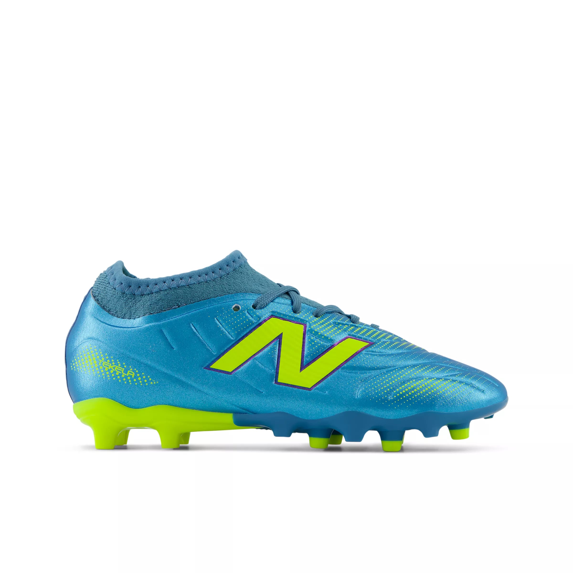 Metallic Blue With Alkaline Green