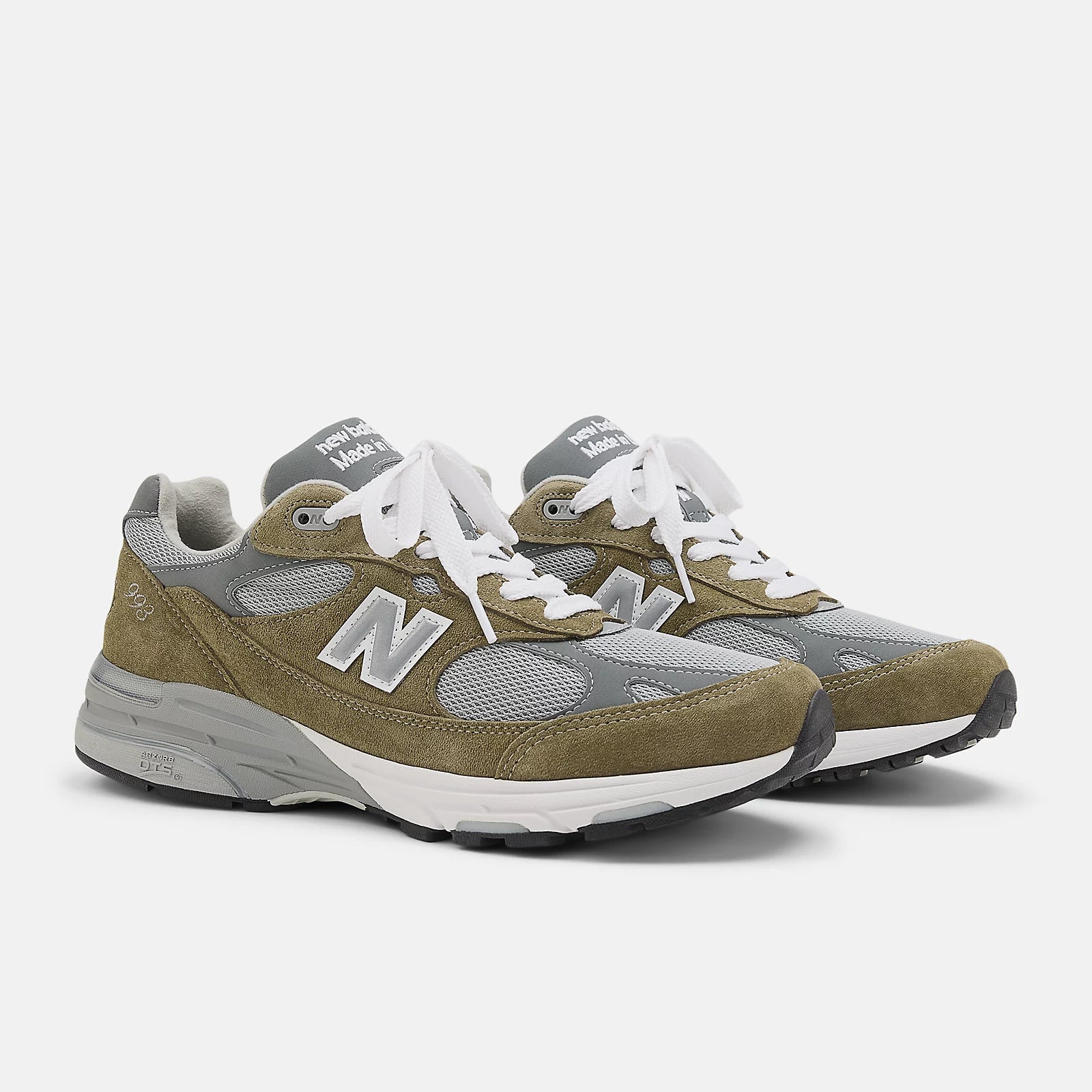 Covert Green With Medium Gray And White