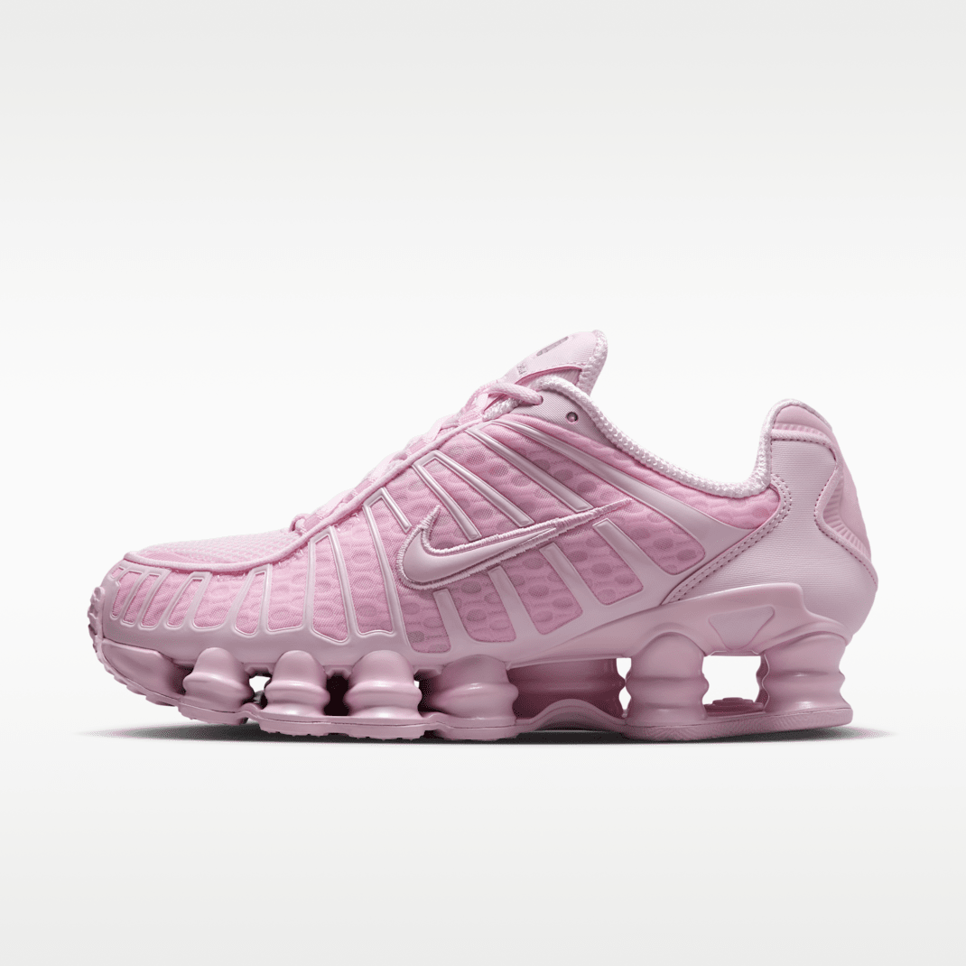 Pink Foam/Metallic Silver/Pink Foam