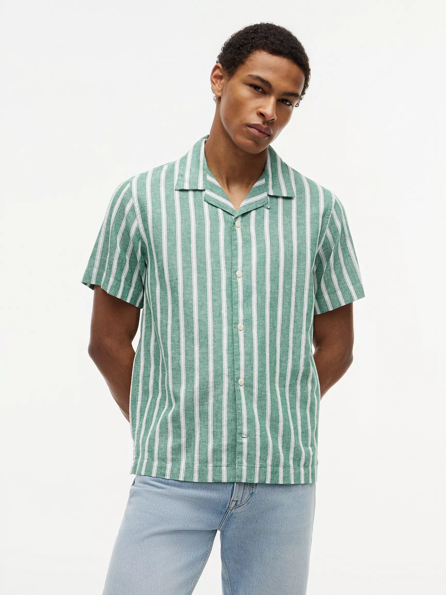 Nouveau Green Stripe