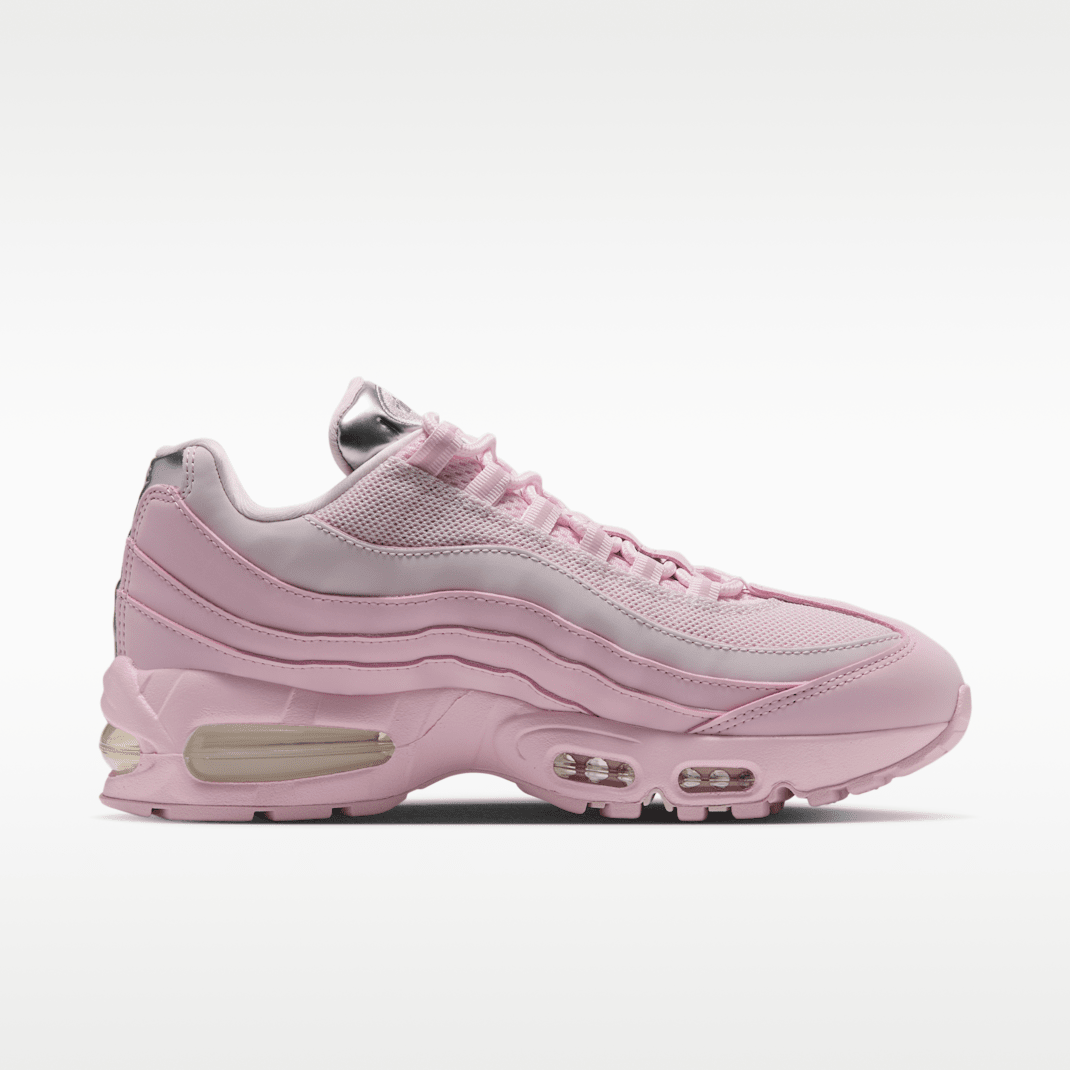 Pink Foam/Pearl Pink/Metallic Silver